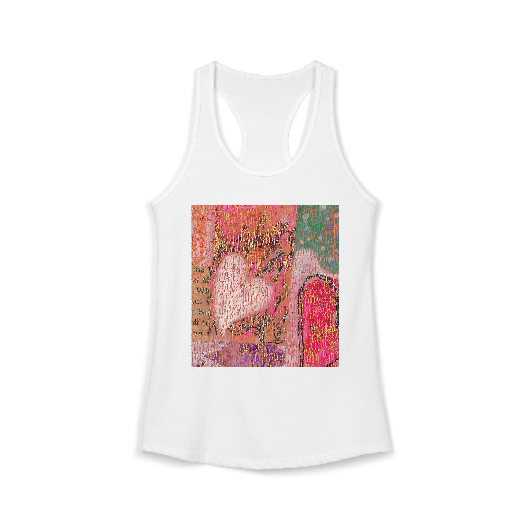 What Is Love? Tank Top — Women's Racerback Summer Tank