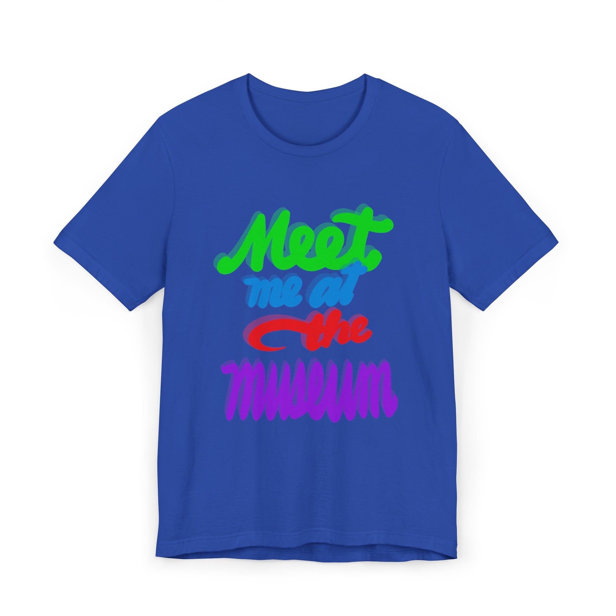 MEET ME AT THE MUSEUM Unisex Jersey Short Sleeve Tee