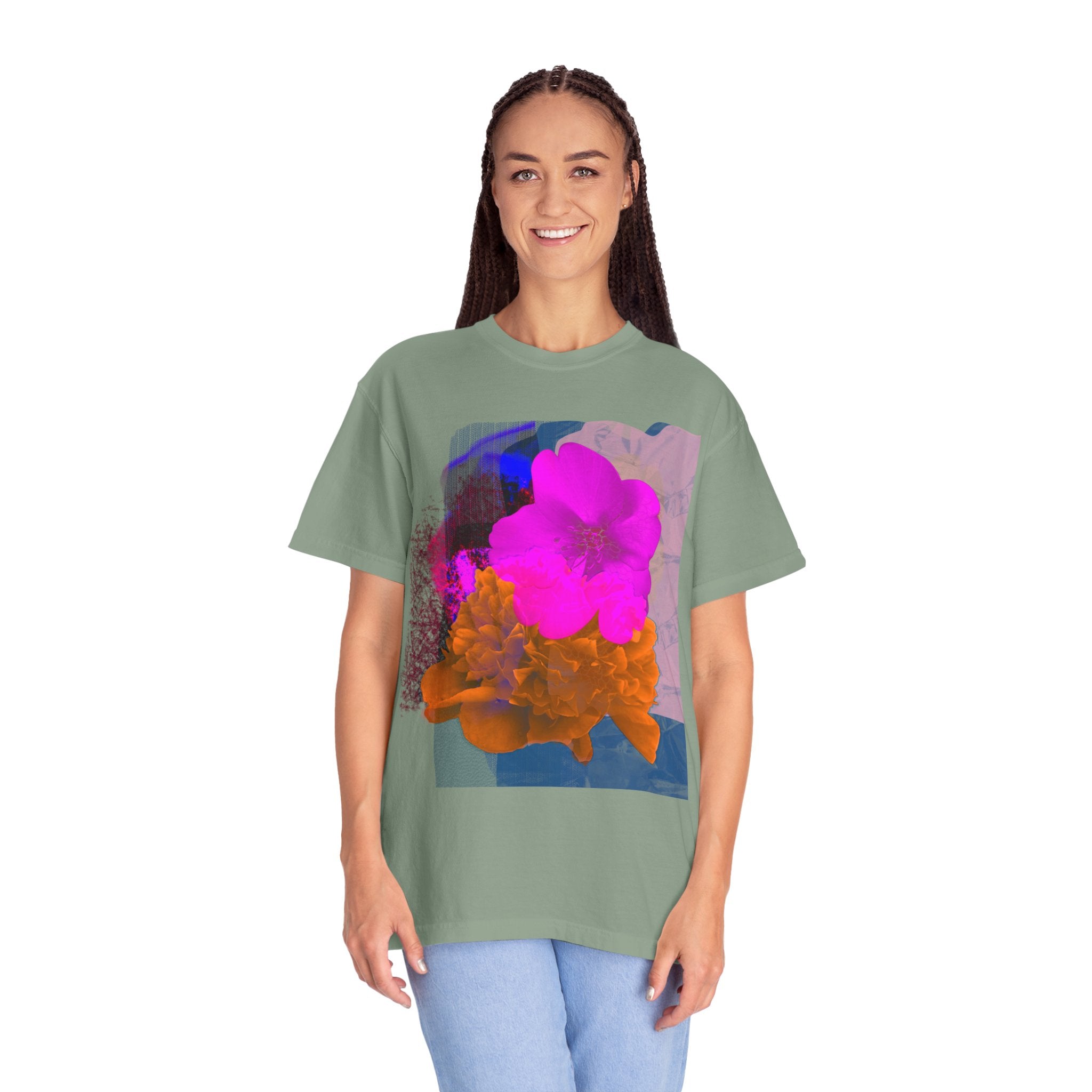 FLORABUNDANCE Unisex Garment-Dyed T-shirt