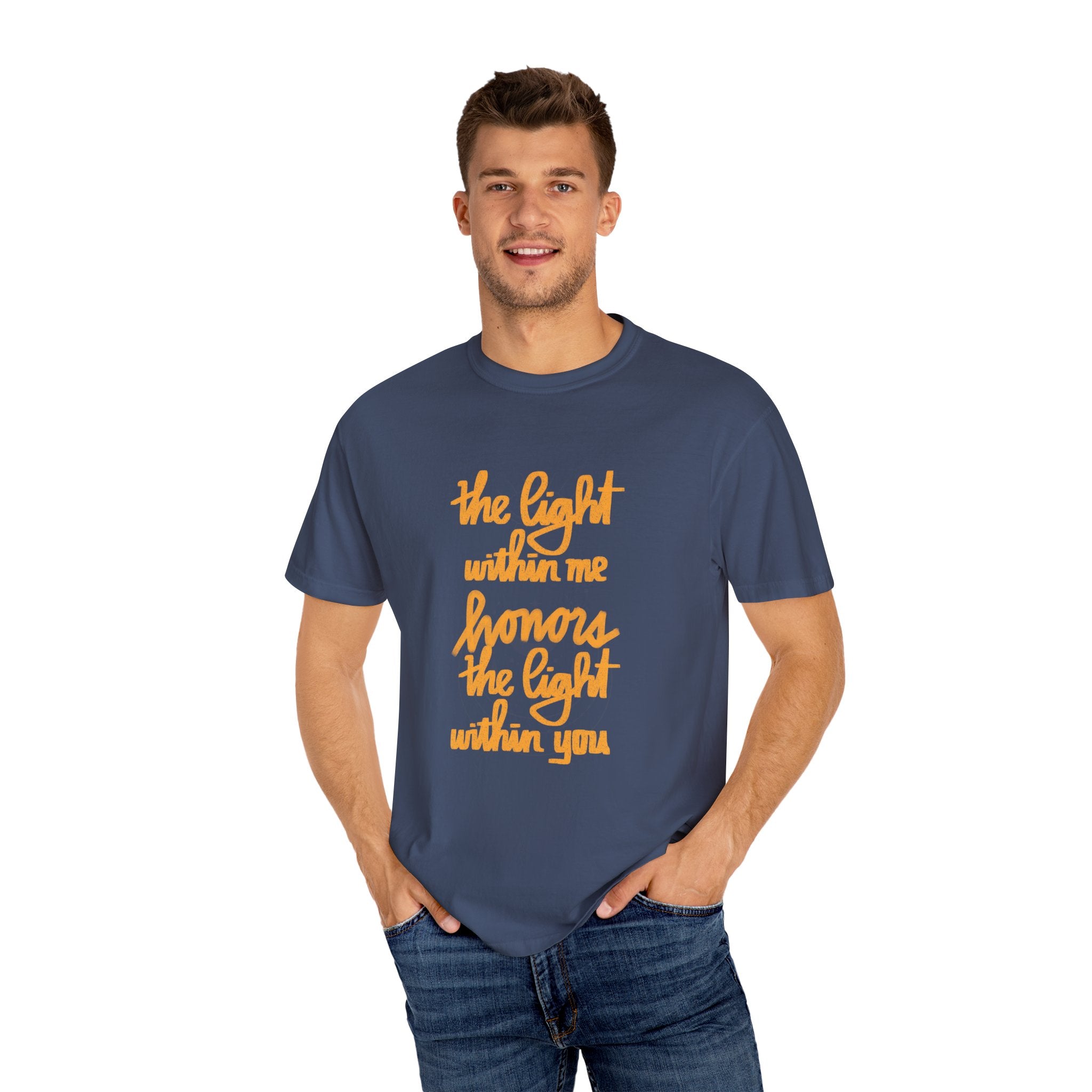 THE LIGHT WITHIN ME Unisex Garment-Dyed T-shirt