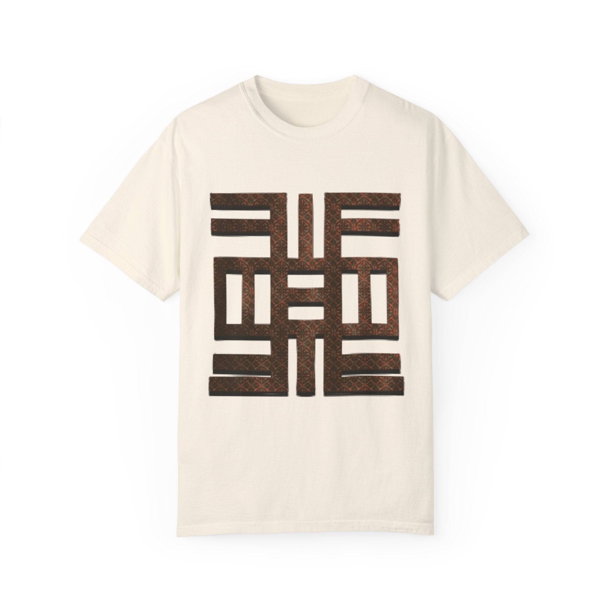 QUALITY: ADINKRA SYMBOL Unisex Garment-Dyed T-shirt