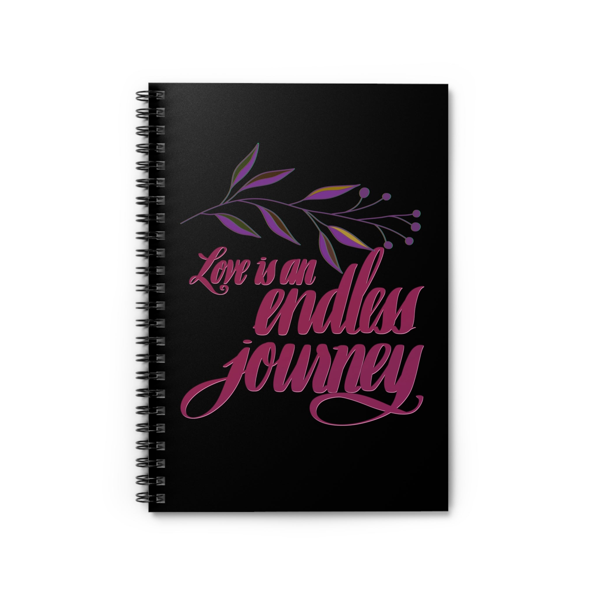 Love Is an Endless Journey Ruled Notebook