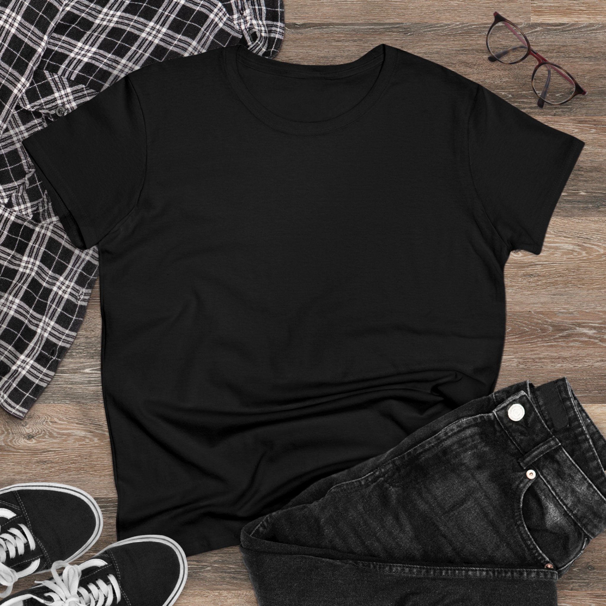 BE CREATIVE EVERY DAY Women's Midweight Cotton Tee