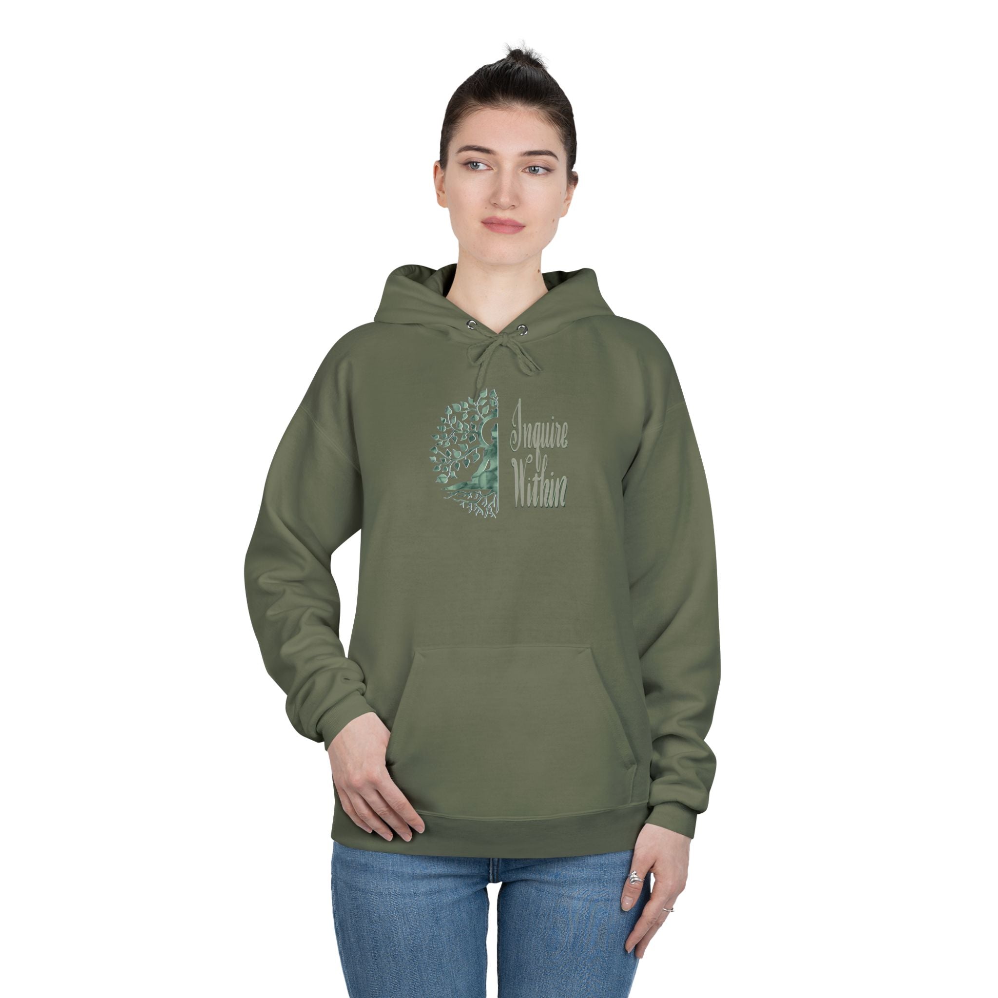 Eco-Friendly Mindfulness Hoodie - 'Imagine Within'