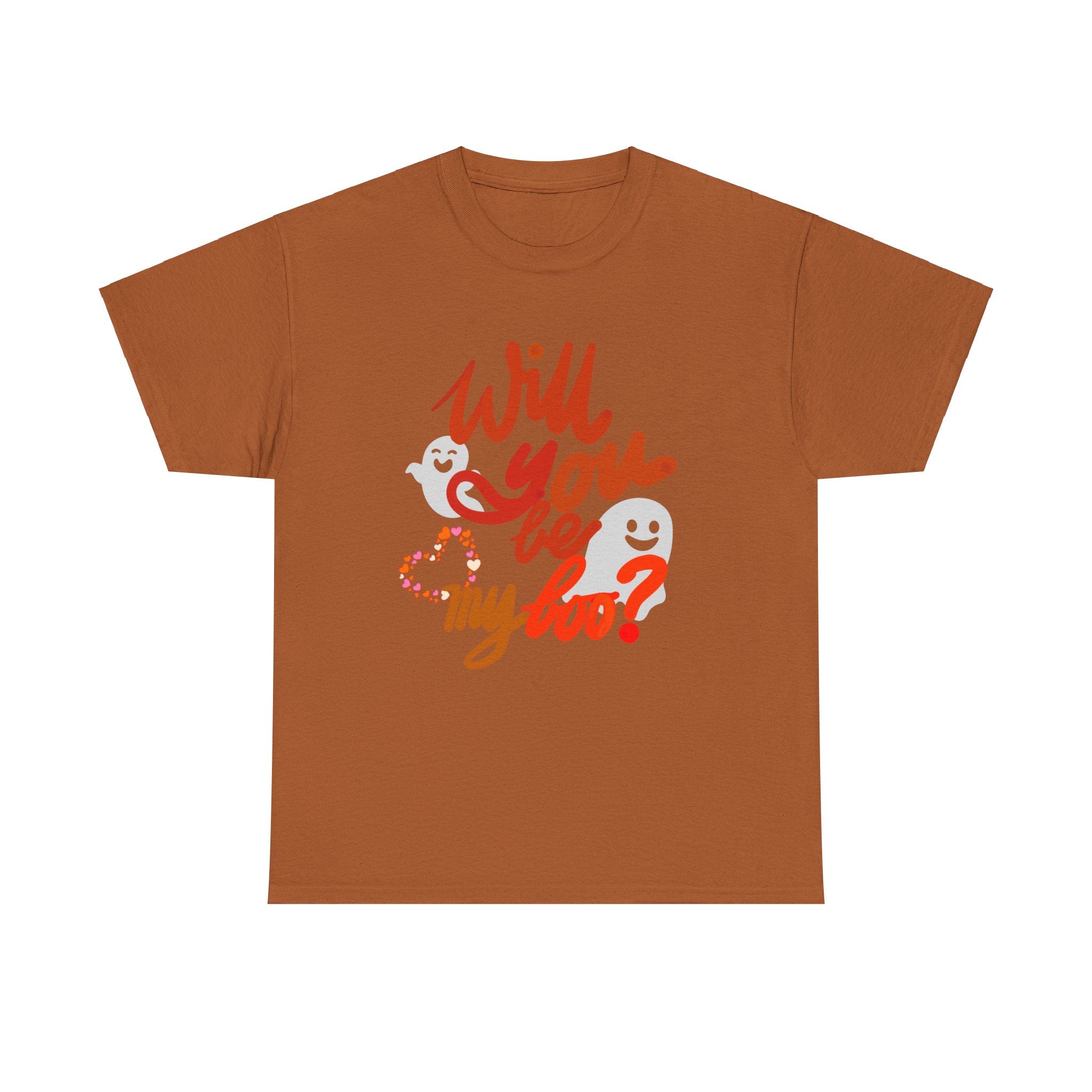 BE MY BOO? Unisex Heavy Cotton Tee