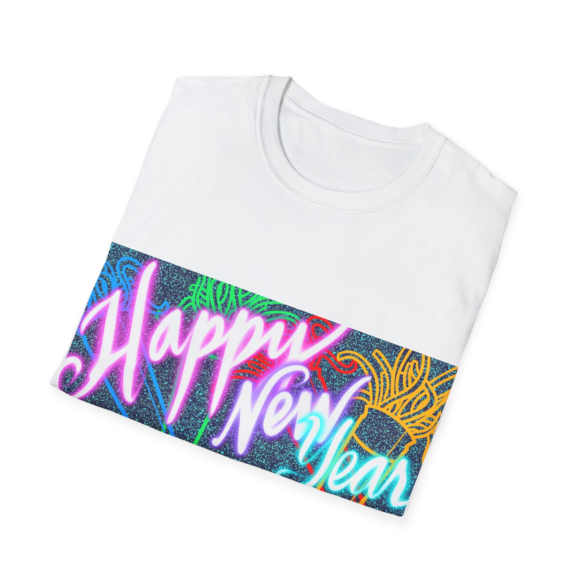 2025 New Year T-Shirt with Hand-Drawn Art by Cecile