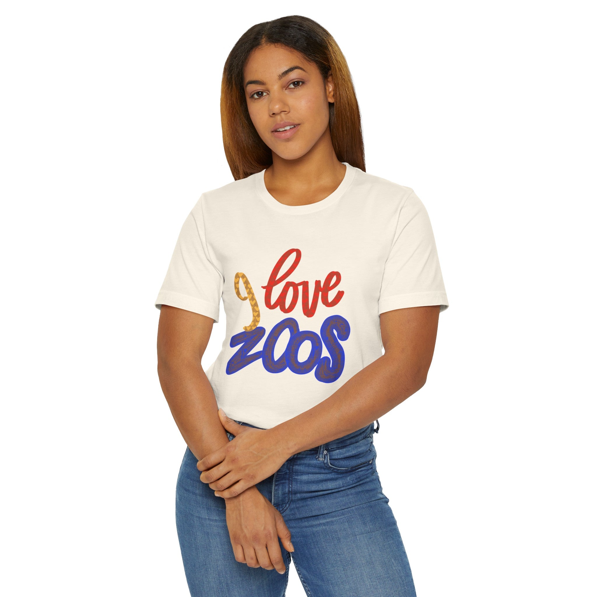 I LOVE ZOOS Unisex Jersey Short Sleeve Tee