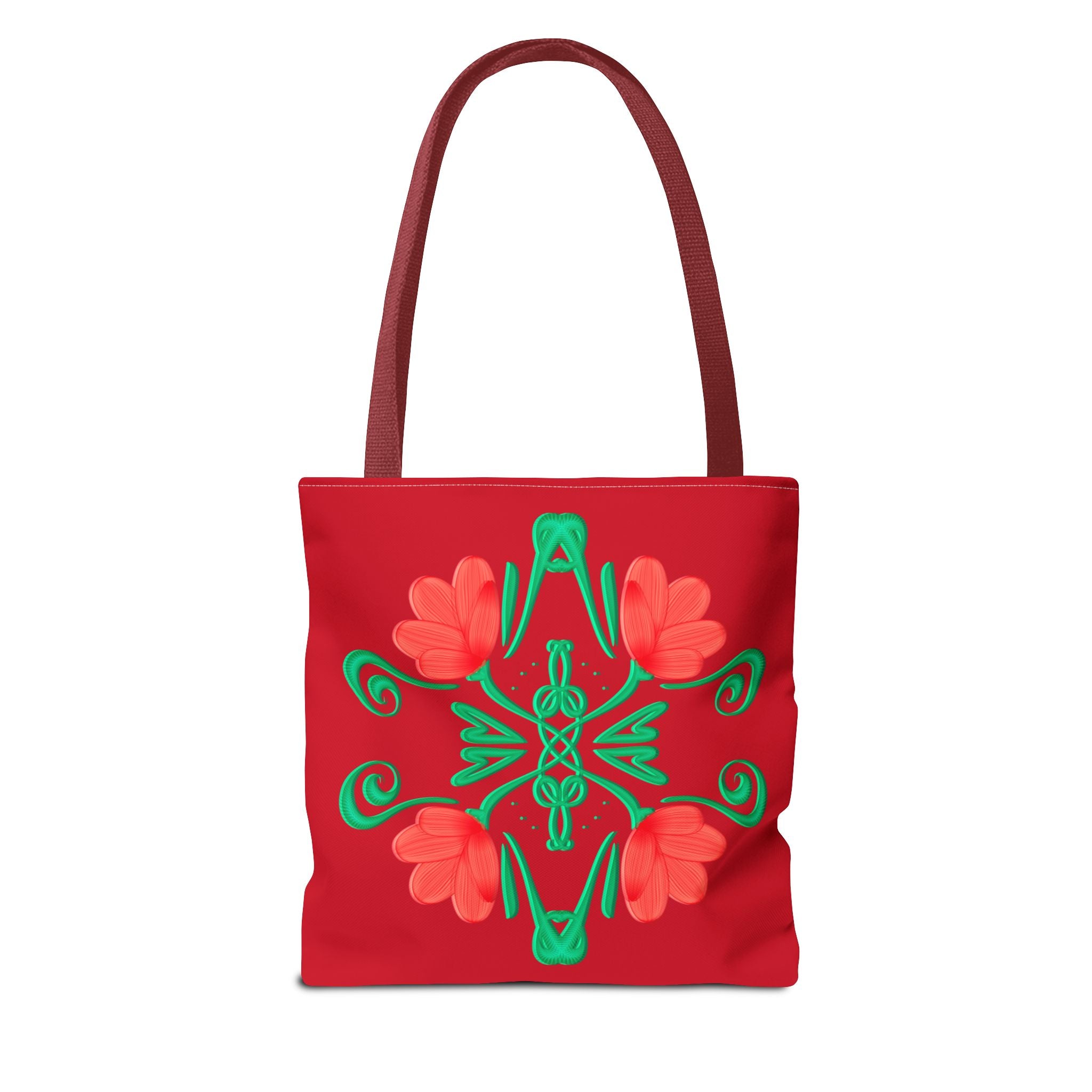 Vibrant Floral Pattern Tote Bag - Perfect for Spring Style & Everyday Use