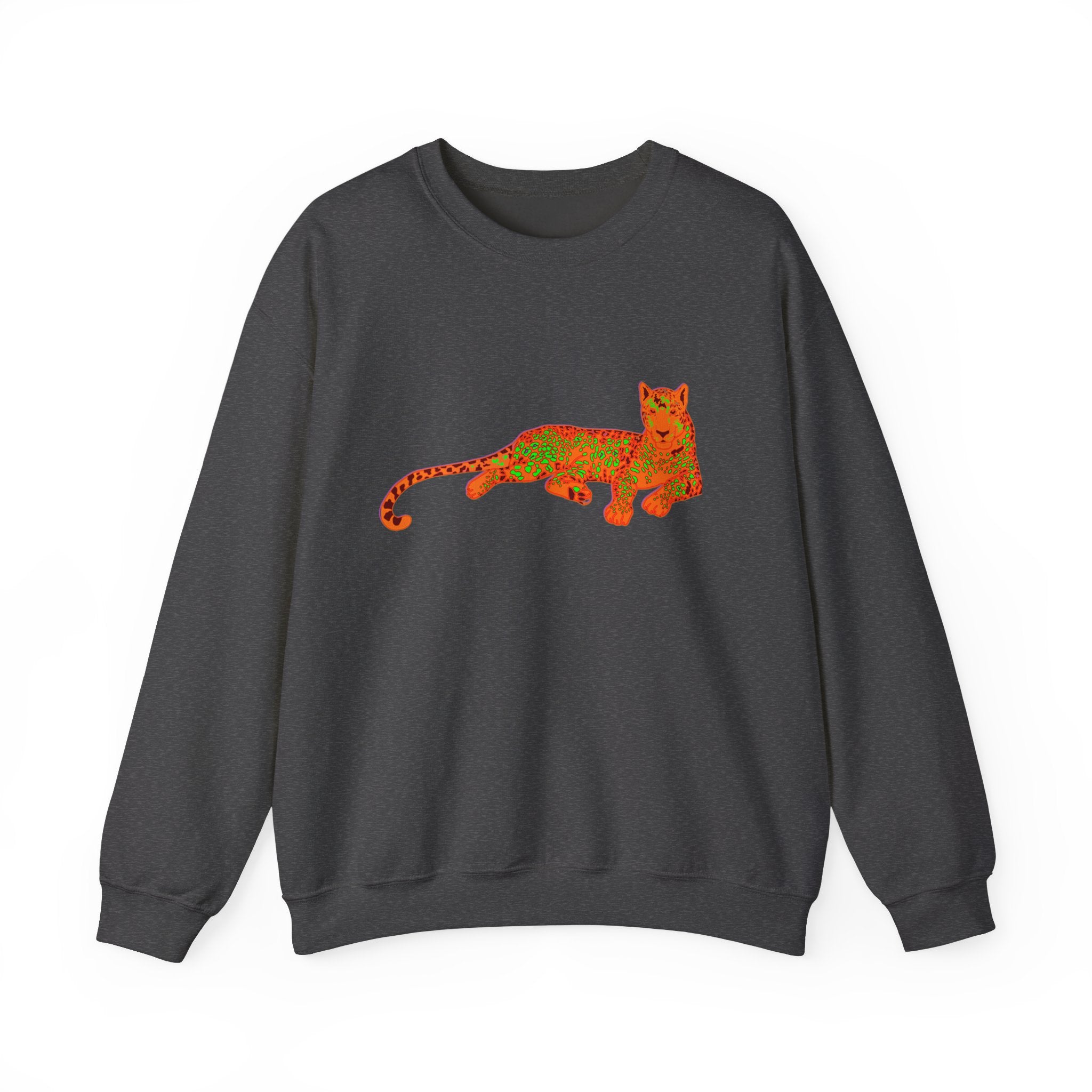 Colorful Leopard Crewneck Sweatshirt