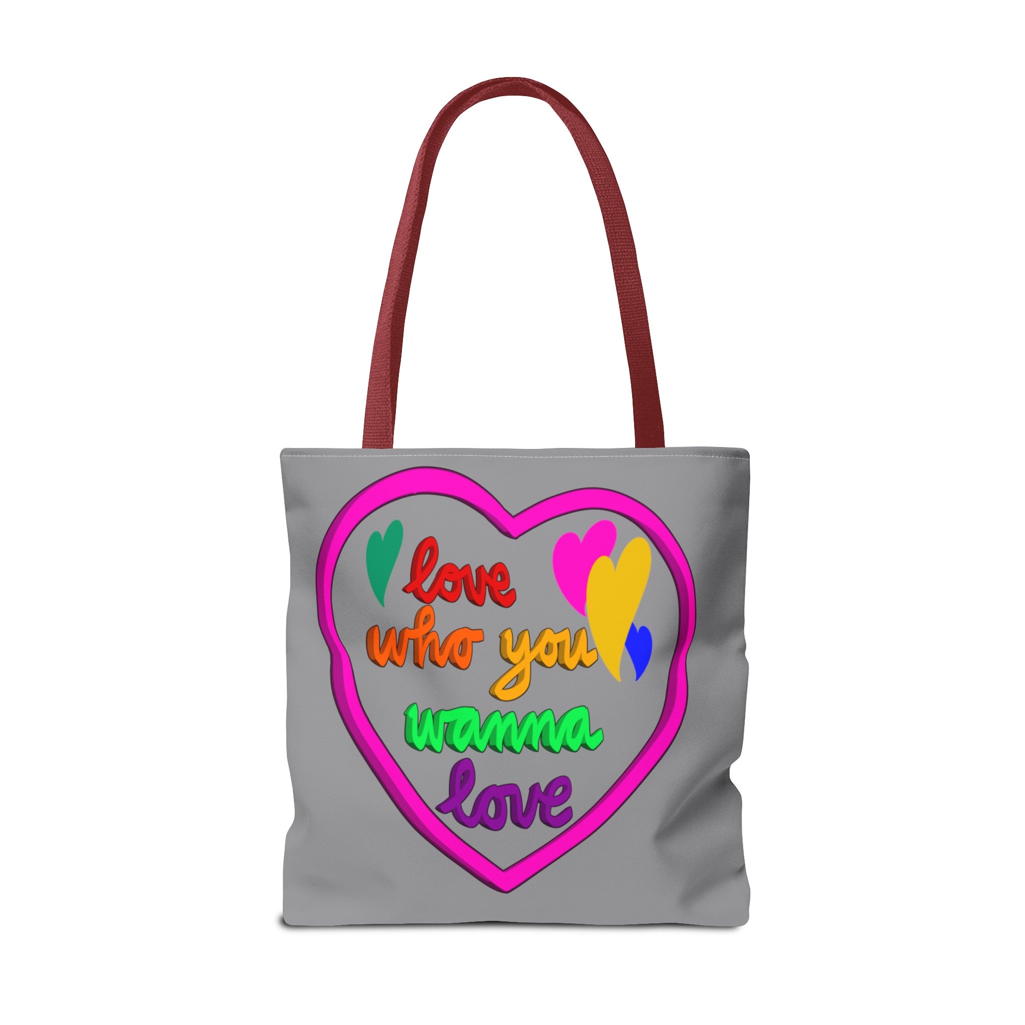 LOVE WHO YOU WANNA PRIDE Tote Bag (AOP)