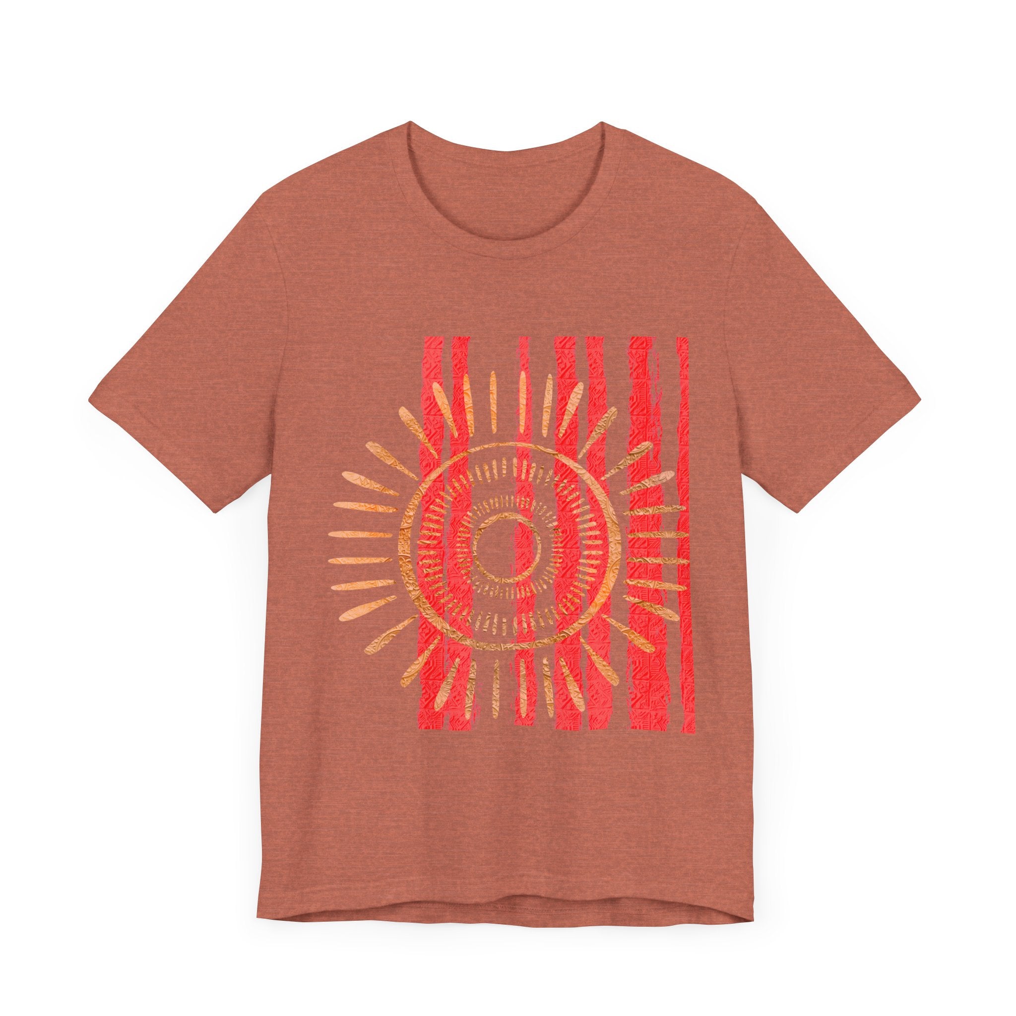 Sunrise Vibes Unisex Jersey Short Sleeve Tee - Bright Summer Graphic Design