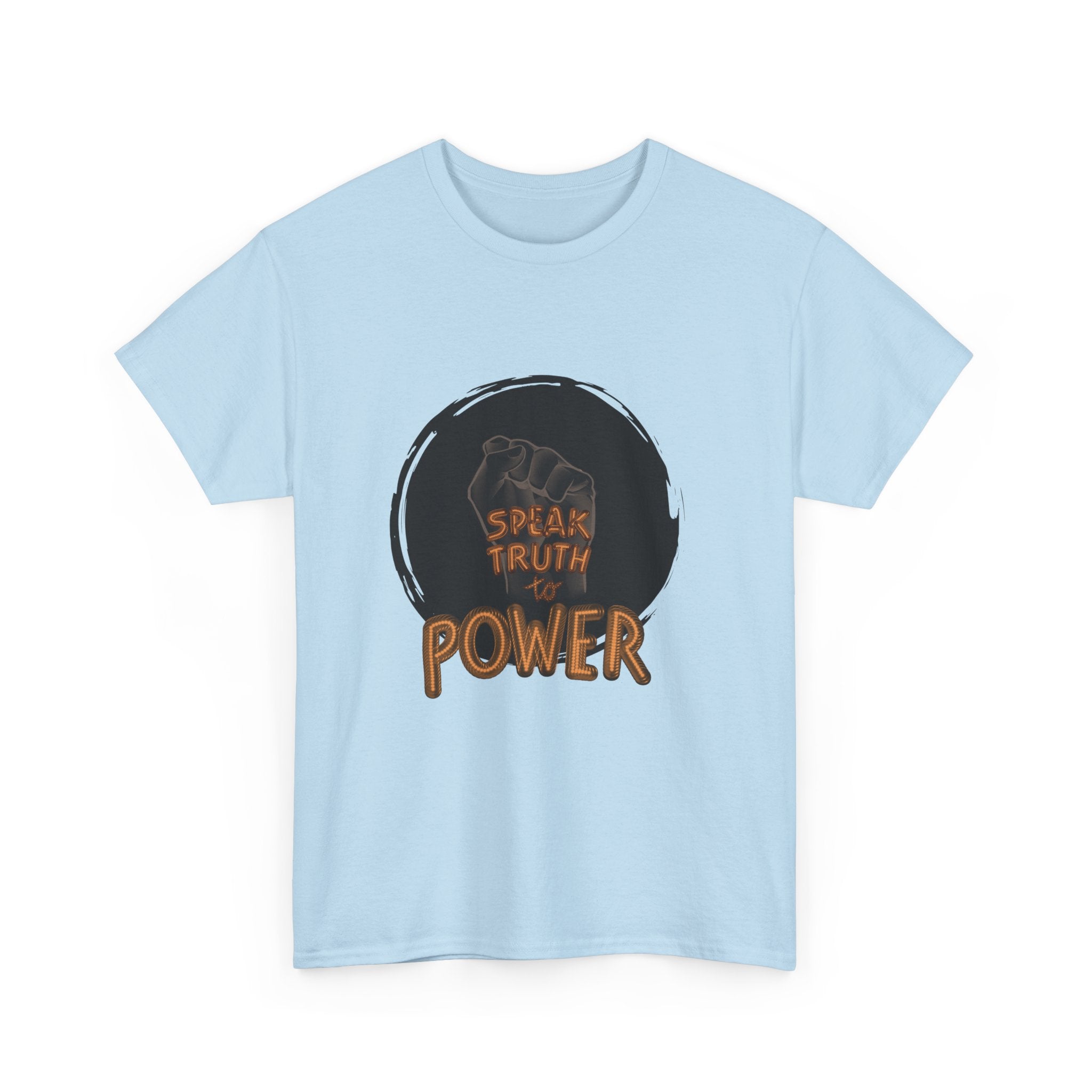 SPEAK TRUTH TO POWER Unisex Heavy Cotton Tee