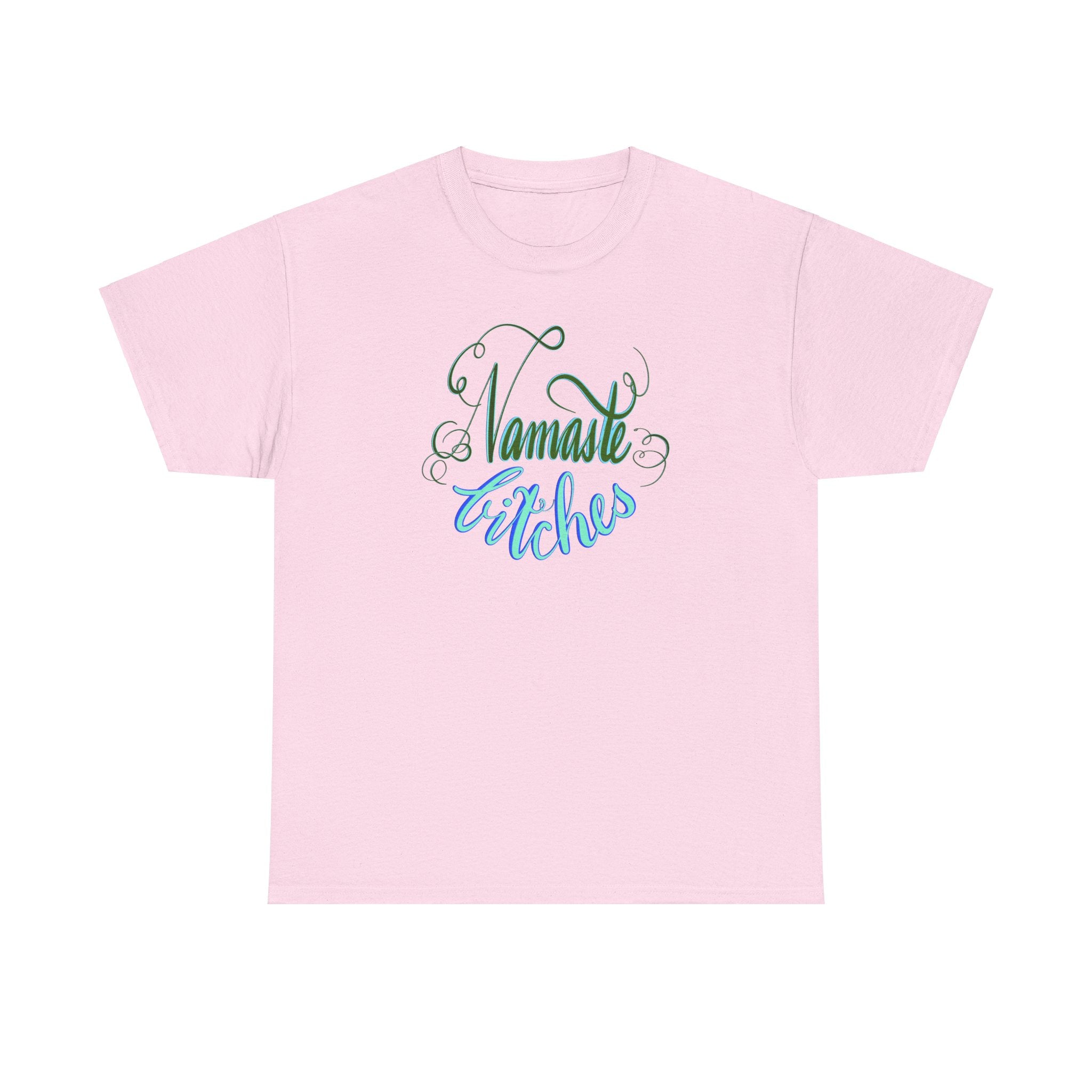 Yoga NAMASTE BITCHES Unisex Heavy Cotton Tee
