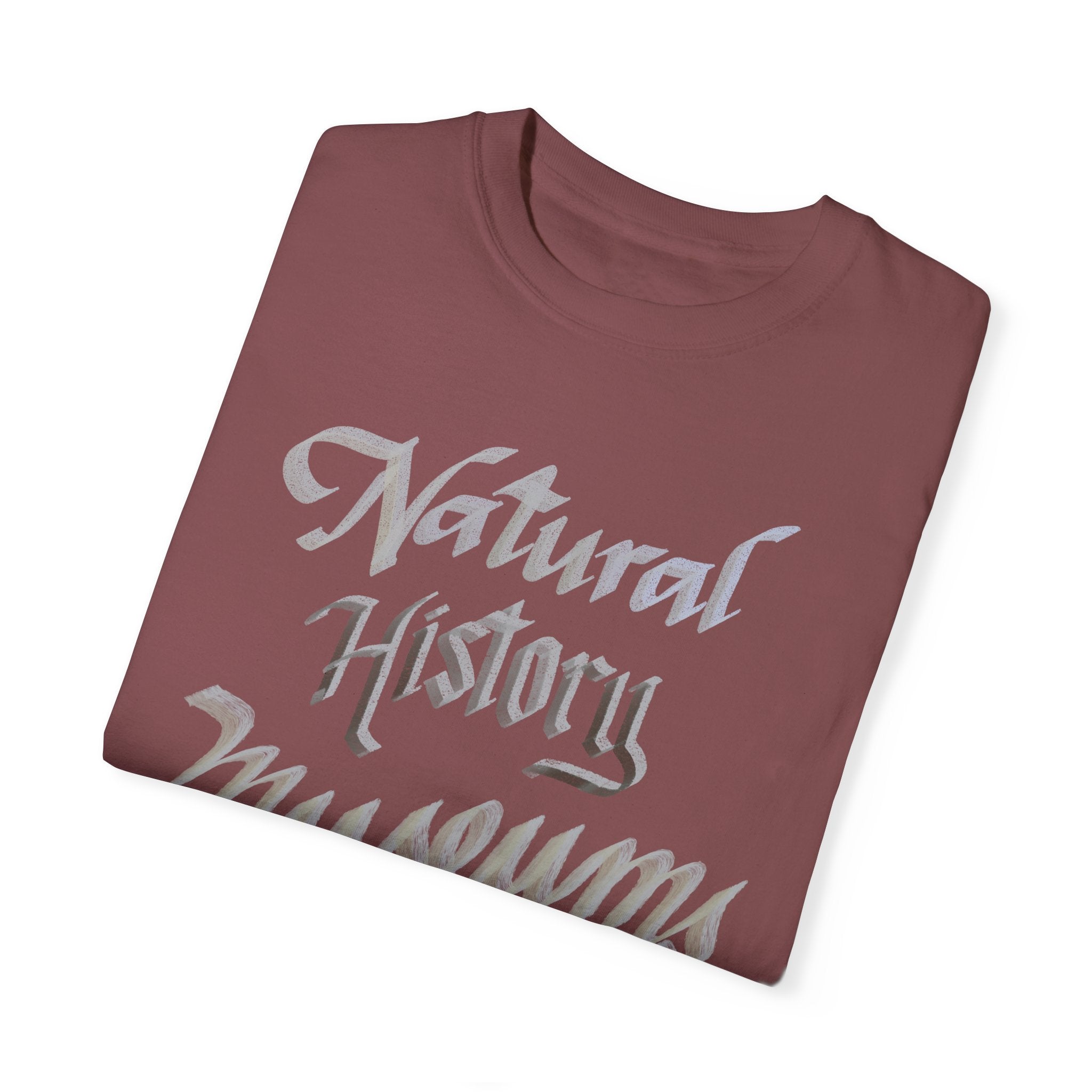 NATURAL HISTORY MUSEUMS ROCK Unisex Garment-Dyed T-shirt