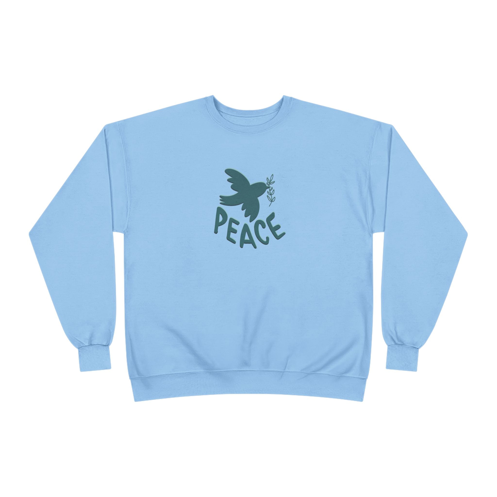 Peace Dove Eco-Friendly Crewneck Sweatshirt