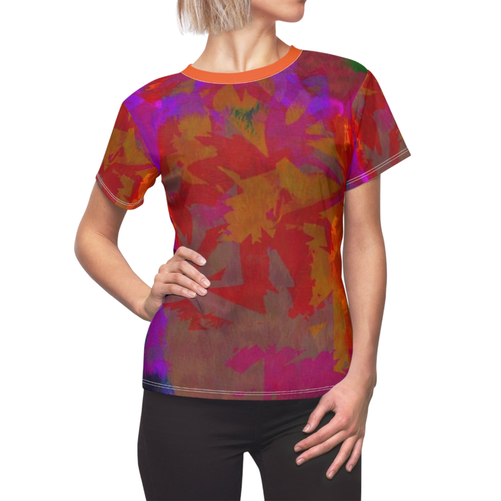 PARTY TIME Women’s Cut & Sew Tee (AOP)