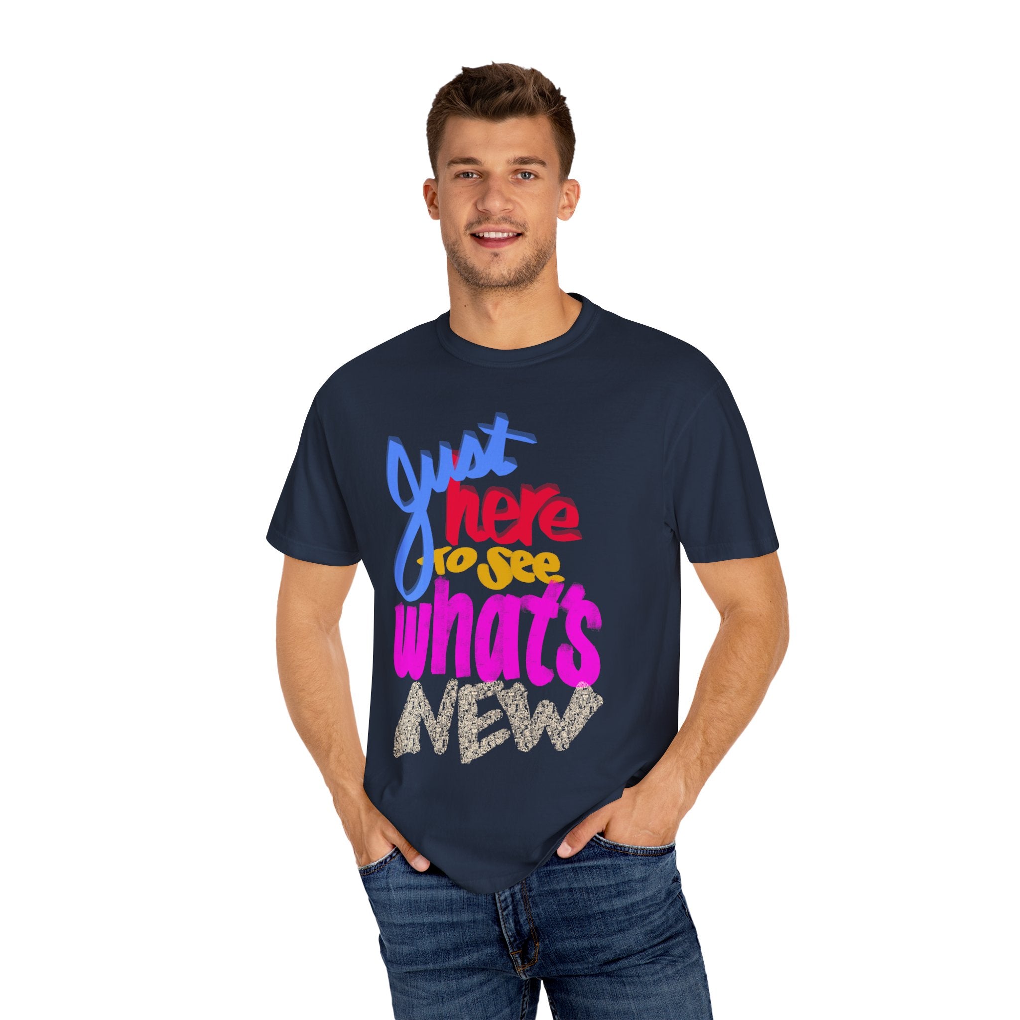 WHAT’S NEW Unisex Garment-Dyed T-shirt