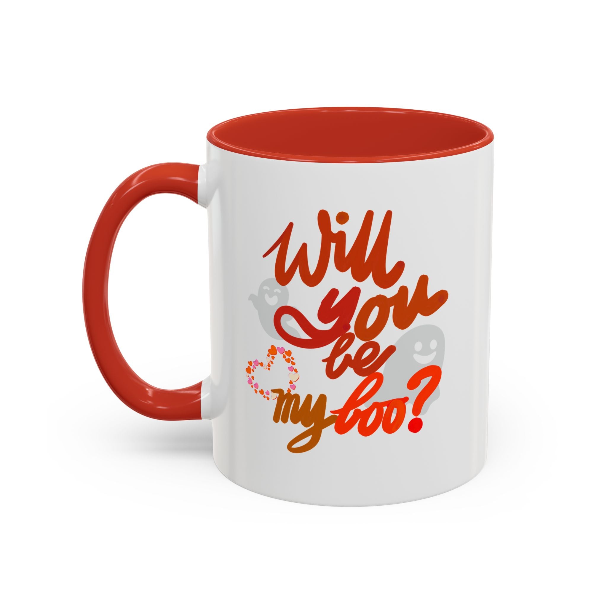 Coffee Mug Hand drawn Will You Be My Boo 11oz