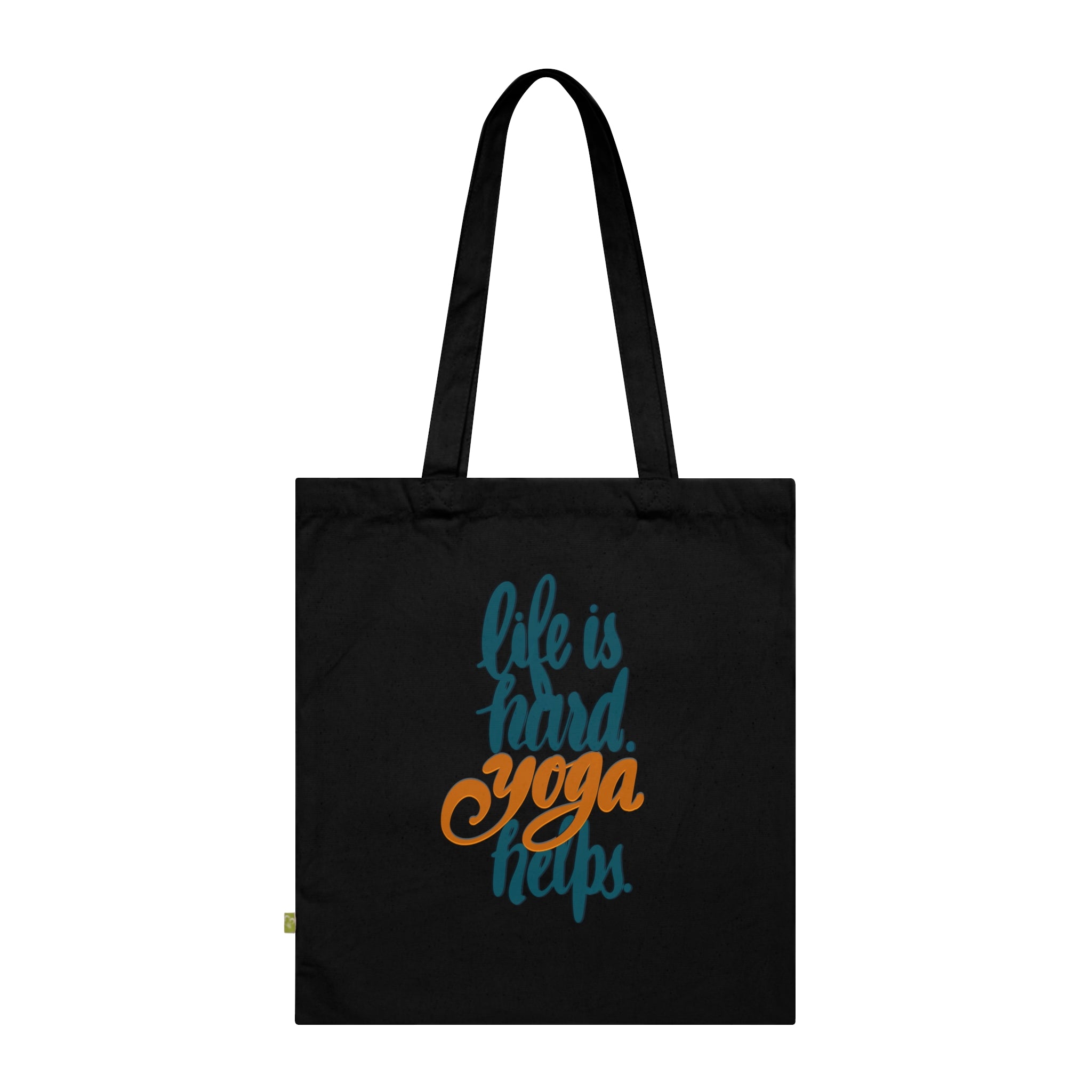 YOGA HELPS Organic Cotton Tote Bag