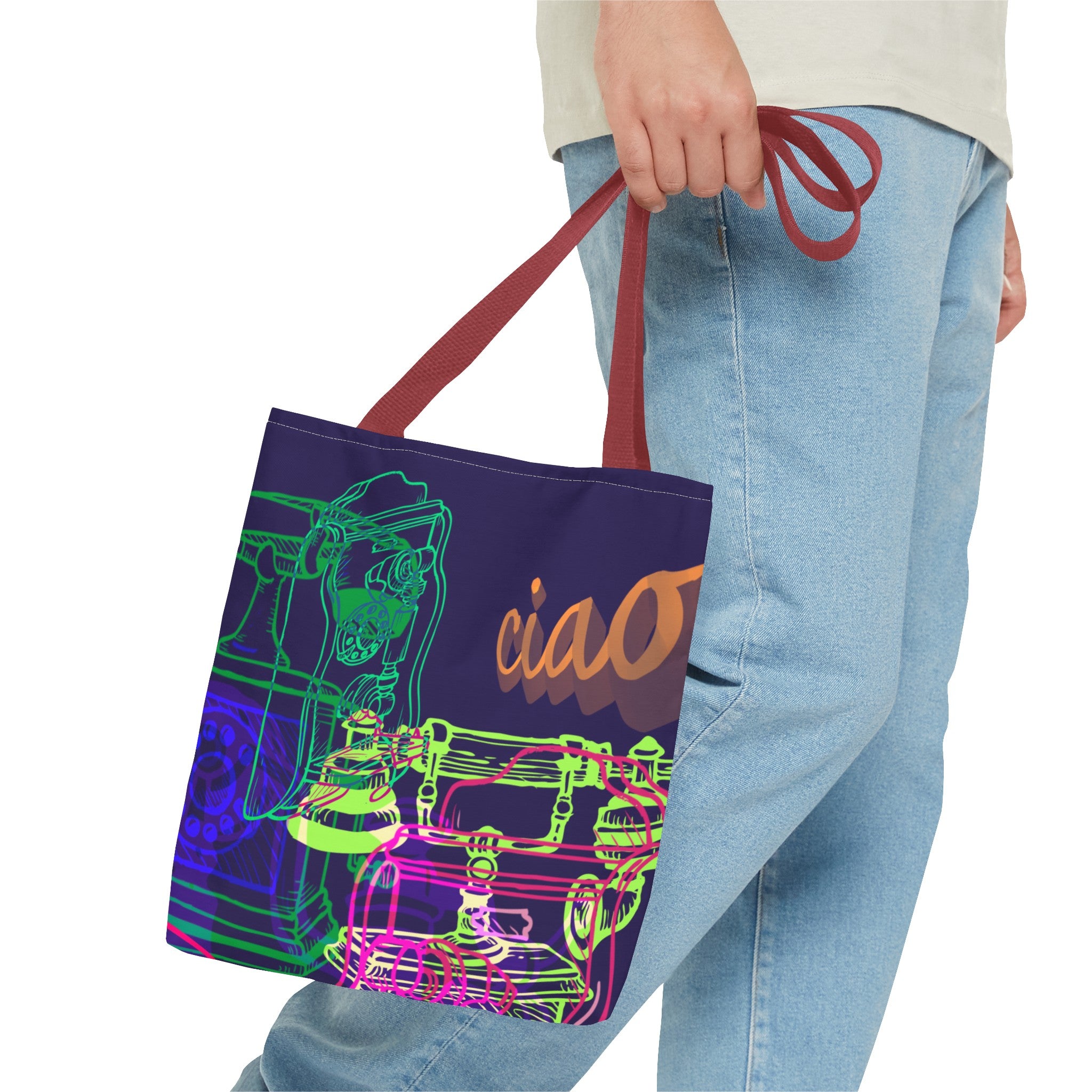 TELEPHONES 1 Tote Bag (AOP)