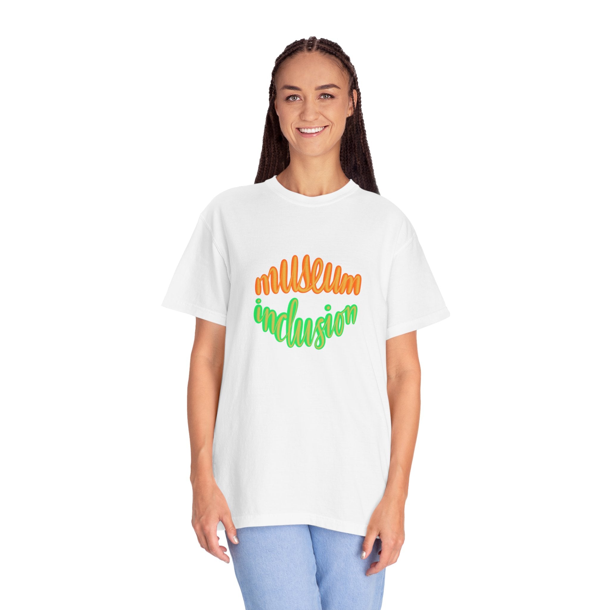 MUSEUM INCLUSION Unisex Garment-Dyed T-shirt