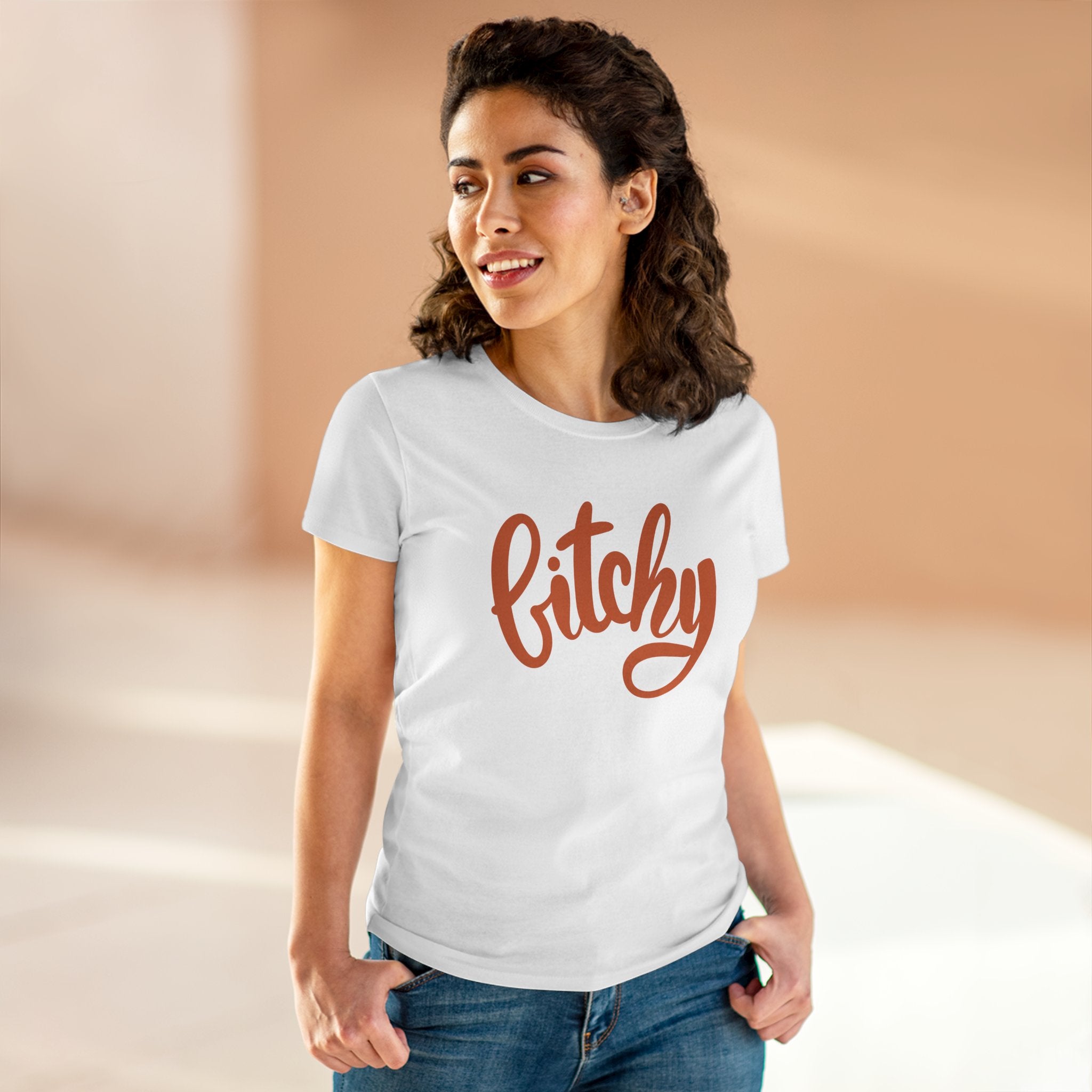 Bitchy Women's Midweight Cotton Tee