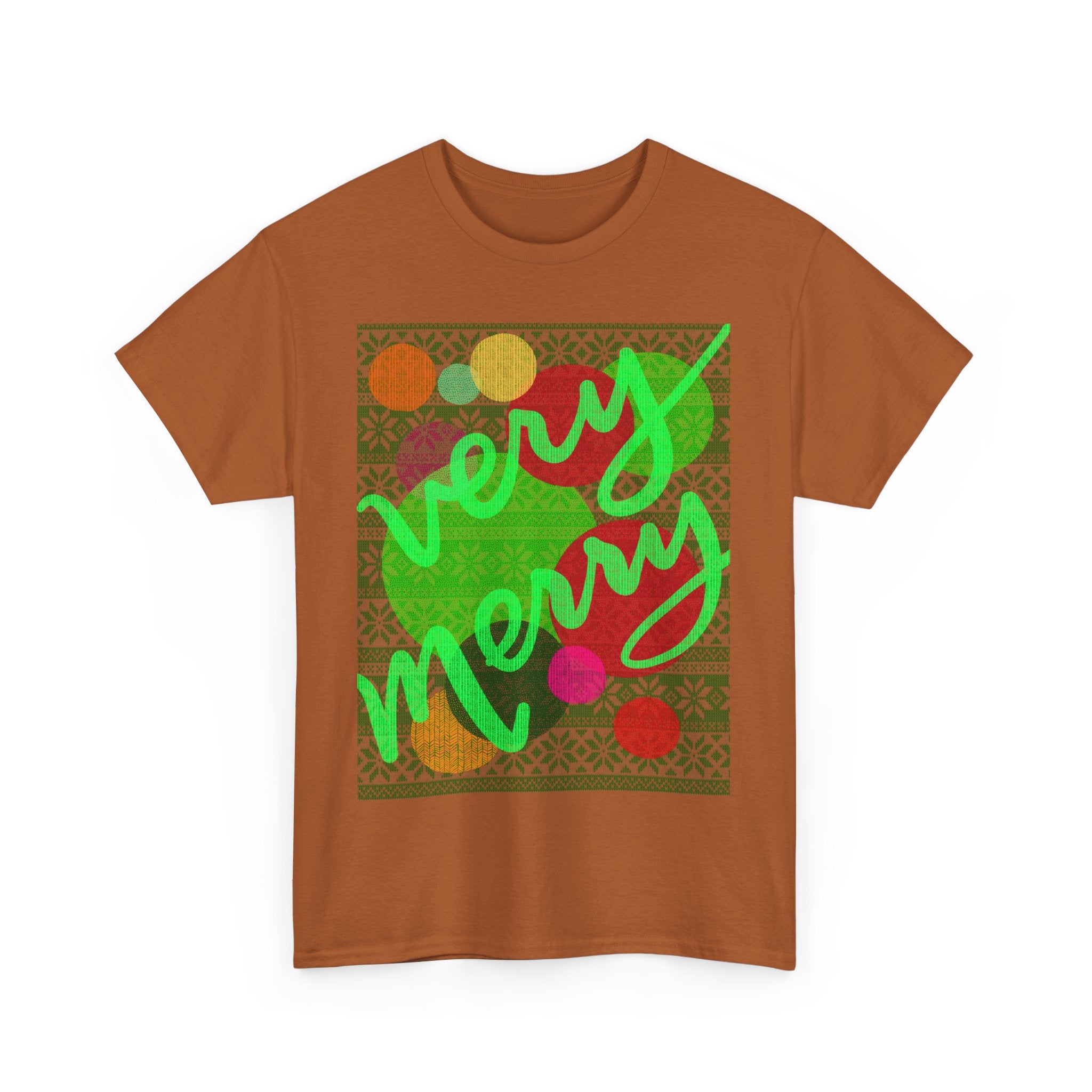 VERY MERRY Heavy Cotton Tee