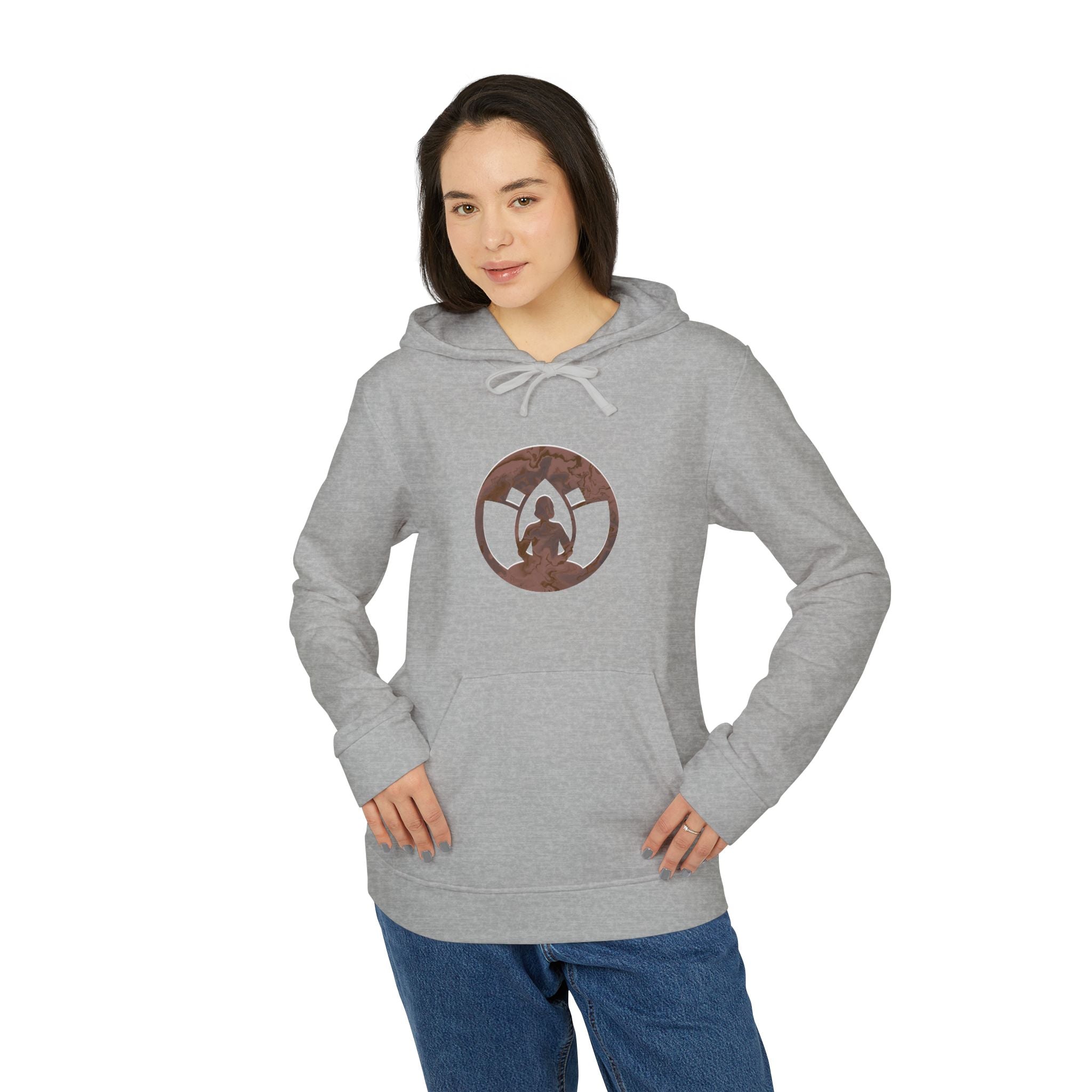 Adidas Fleece Hoodie with original art - Cozy & Stylish Sweater for Everyday Wear
