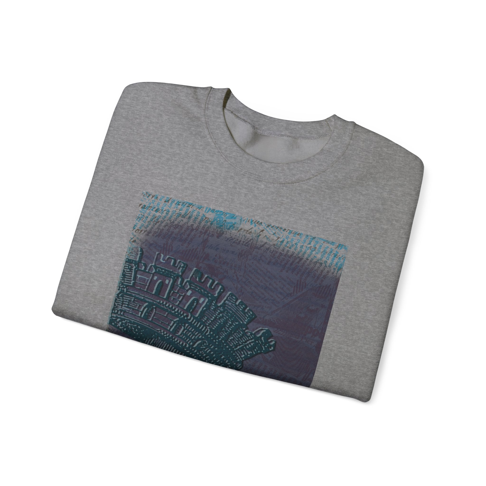 Royal Crown Vintage Crewneck Sweatshirt - Cozy Unisex Style