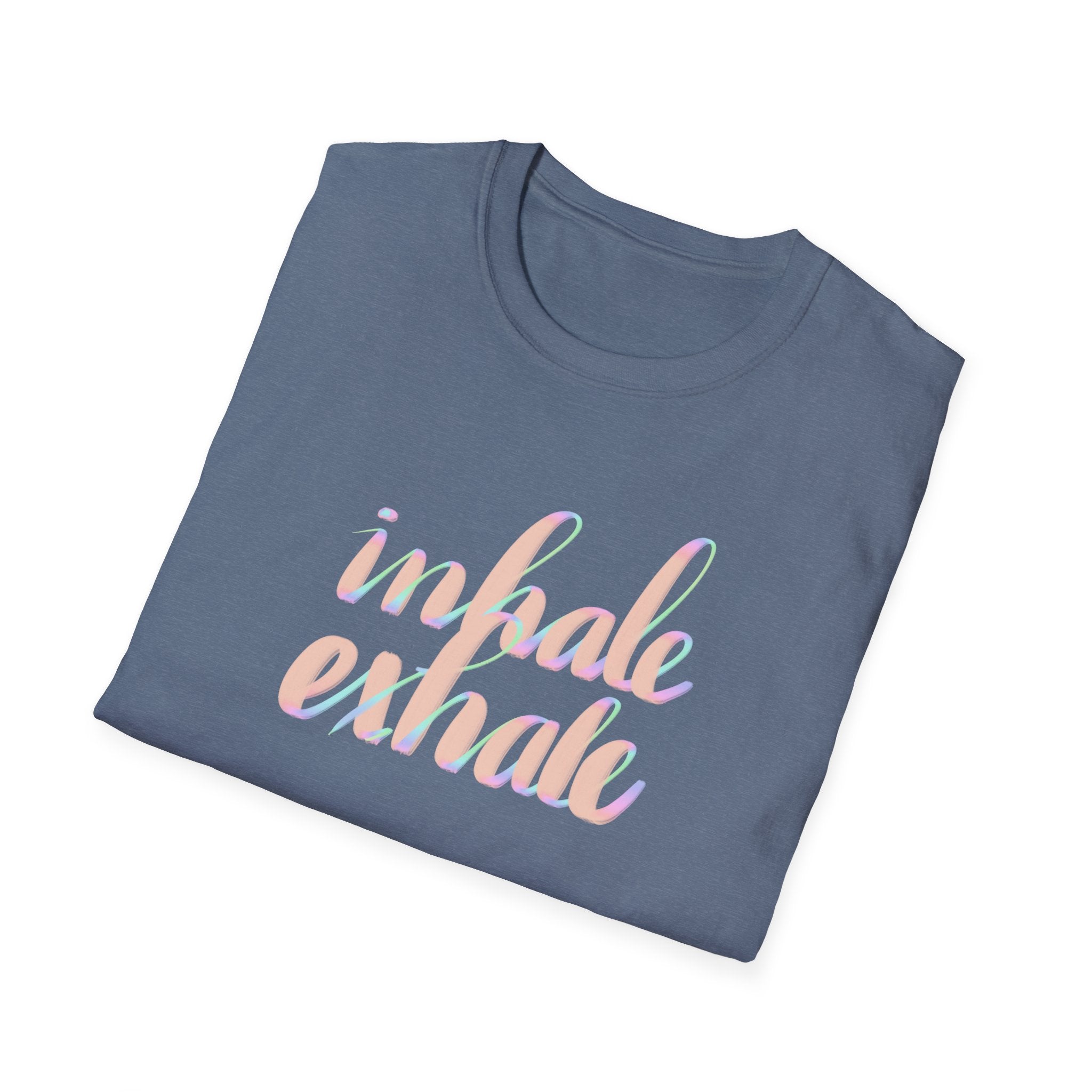 INHALE EXHALE Unisex Softstyle T-Shirt