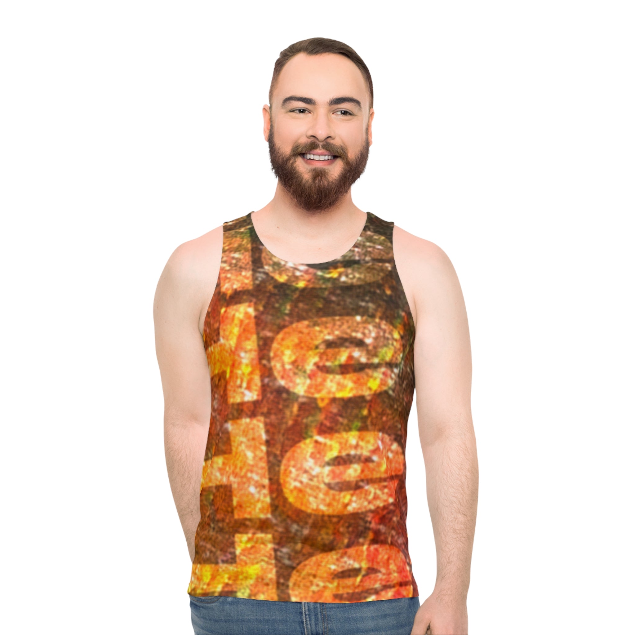 Vibrant Graphic Unisex Tank Top - Perfect for Summer and Festivals