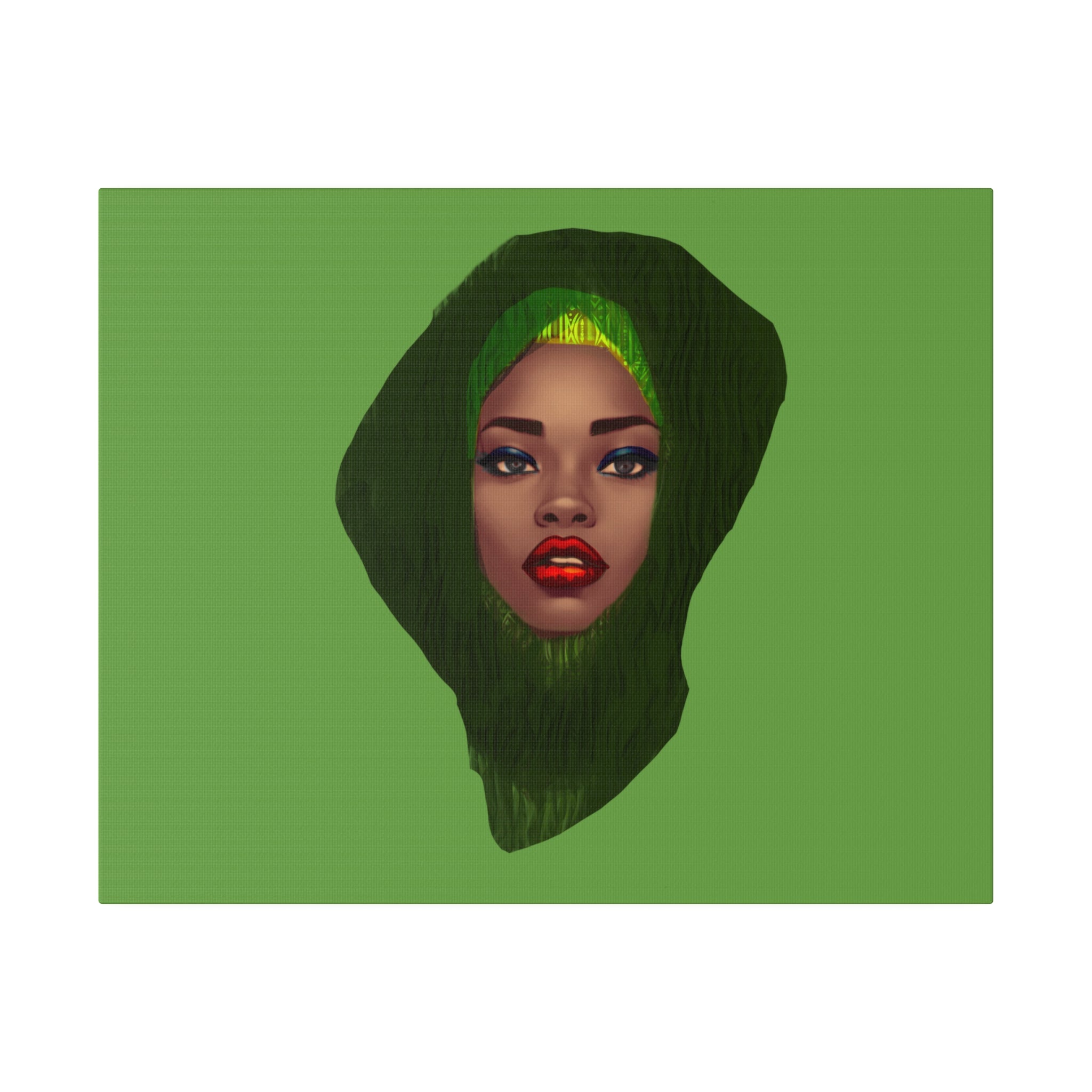 KHADIJAH Matte Canvas, Stretched, 0.75"