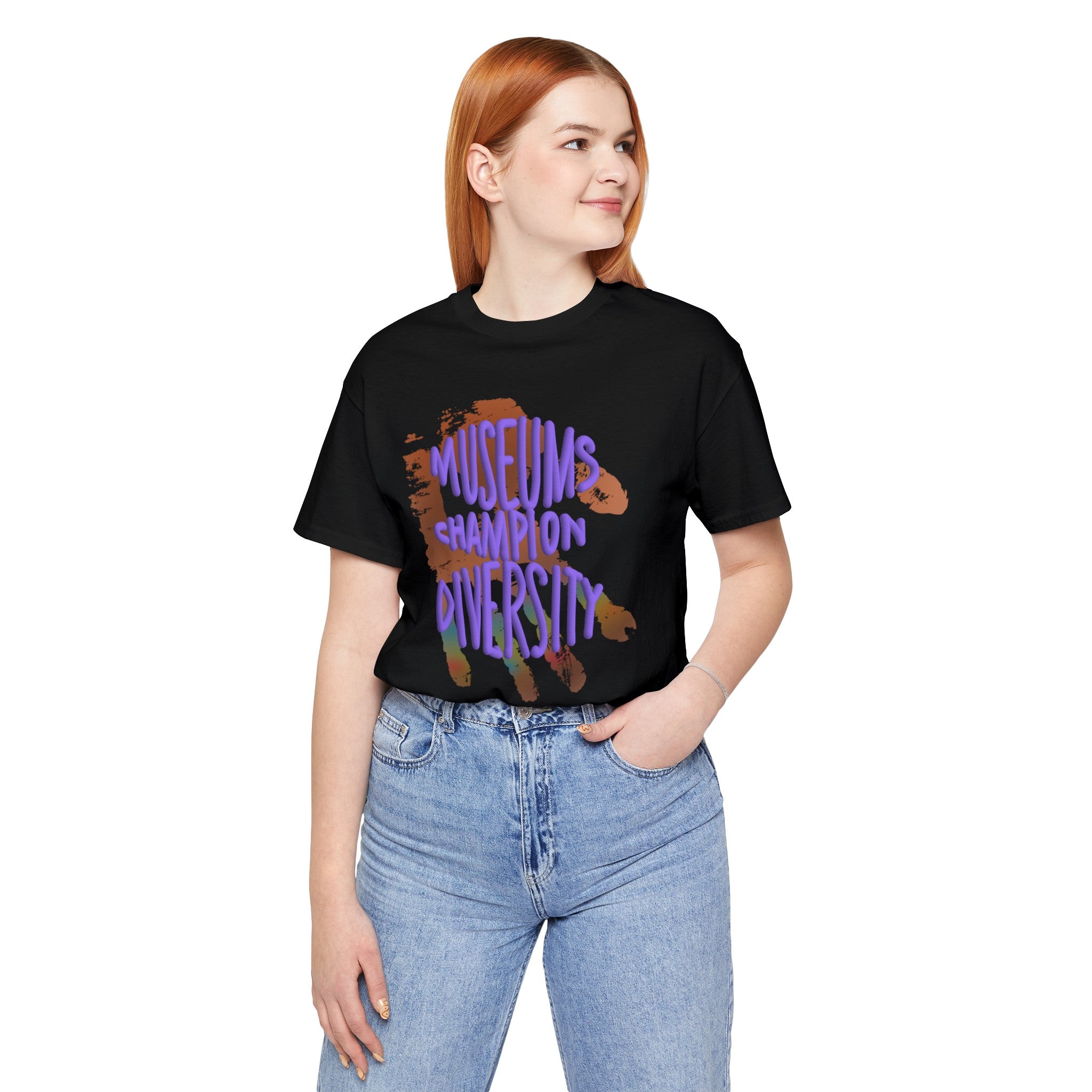 MUSEUMS CHAMPION DIVERSITY Unisex Jersey Short Sleeve Tee