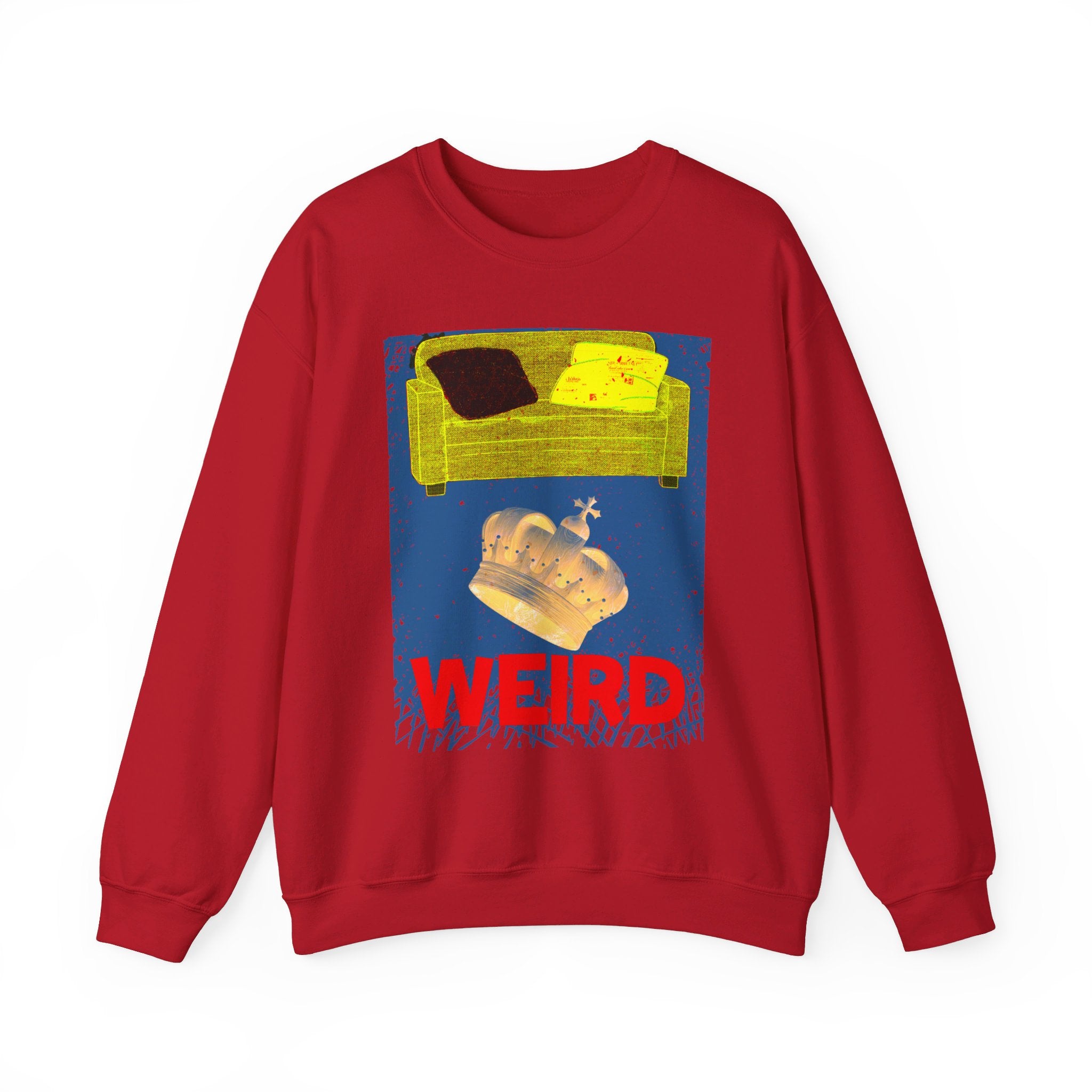 SOFA KING WEIRD Unisex Heavy Blend™ Crewneck Sweatshirt