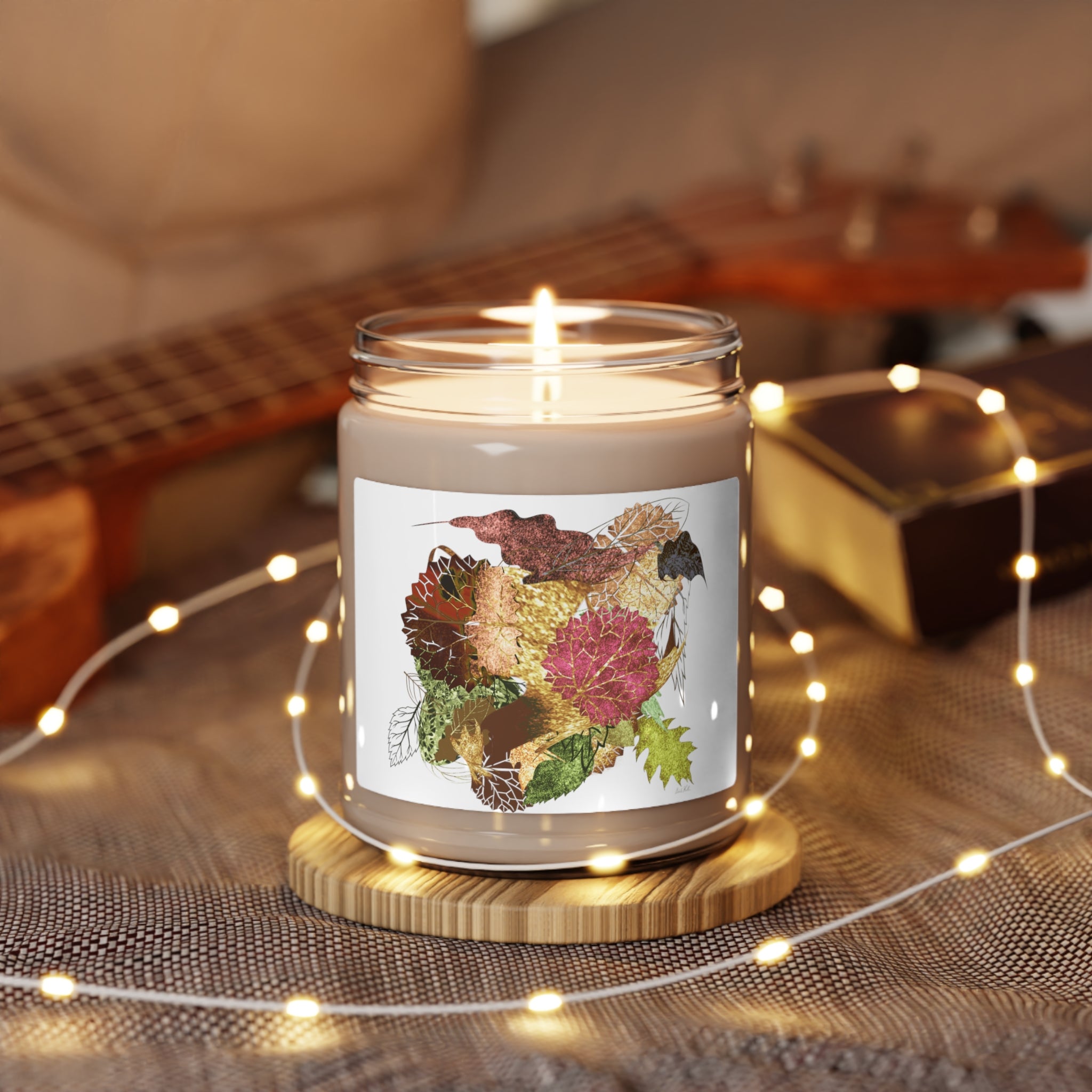 FEUILLES MORTES Scented Soy Candle, 9oz
