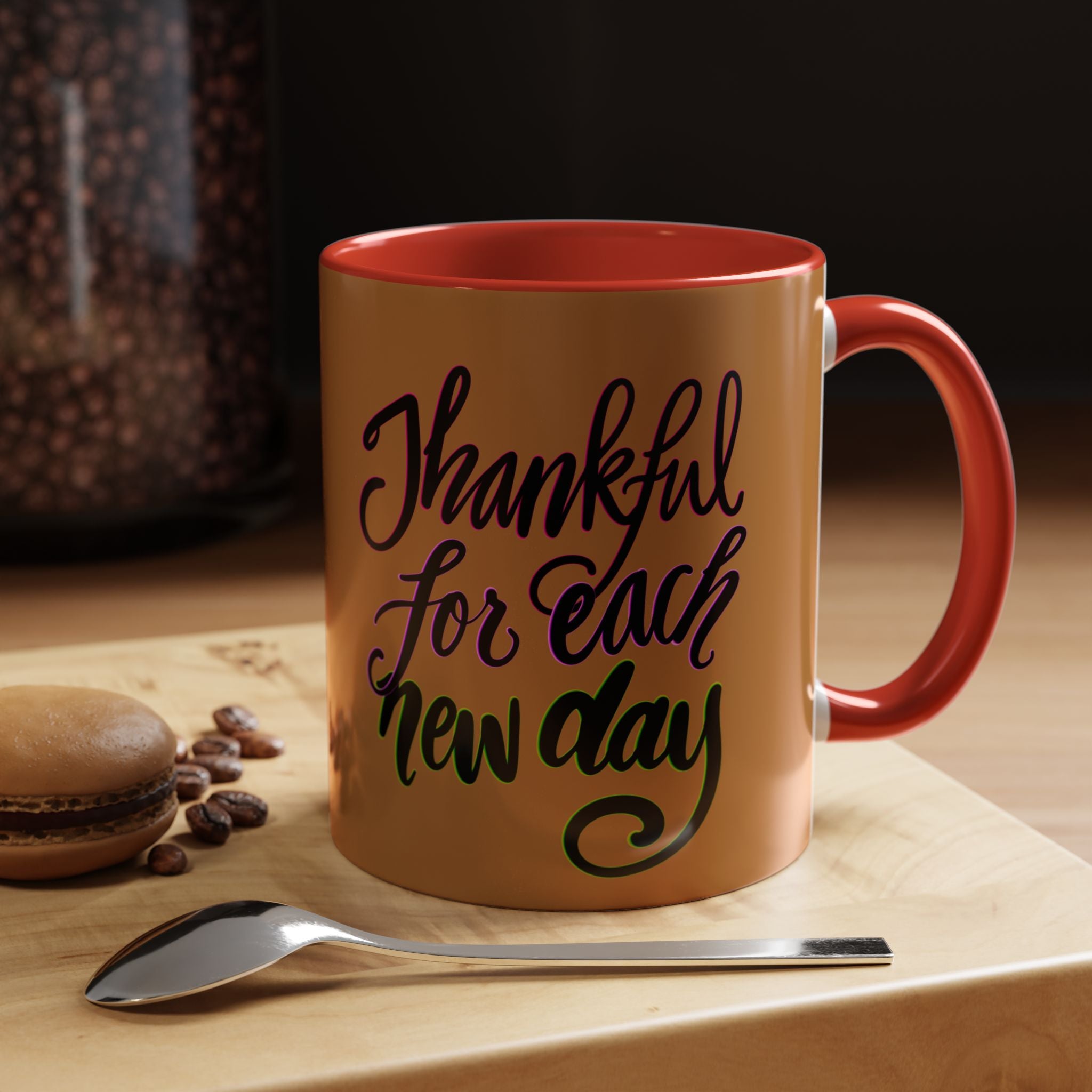 THANKFUL FOR EACH NEW DAY 11 oz Coffee Mug