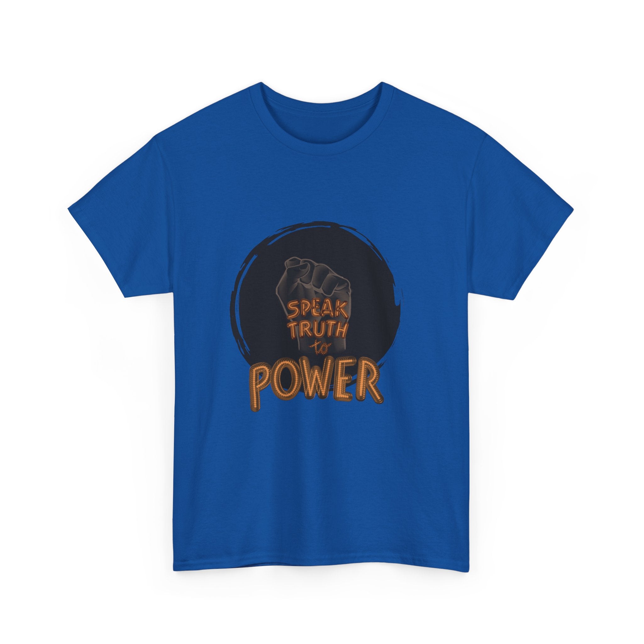 SPEAK TRUTH TO POWER Unisex Heavy Cotton Tee