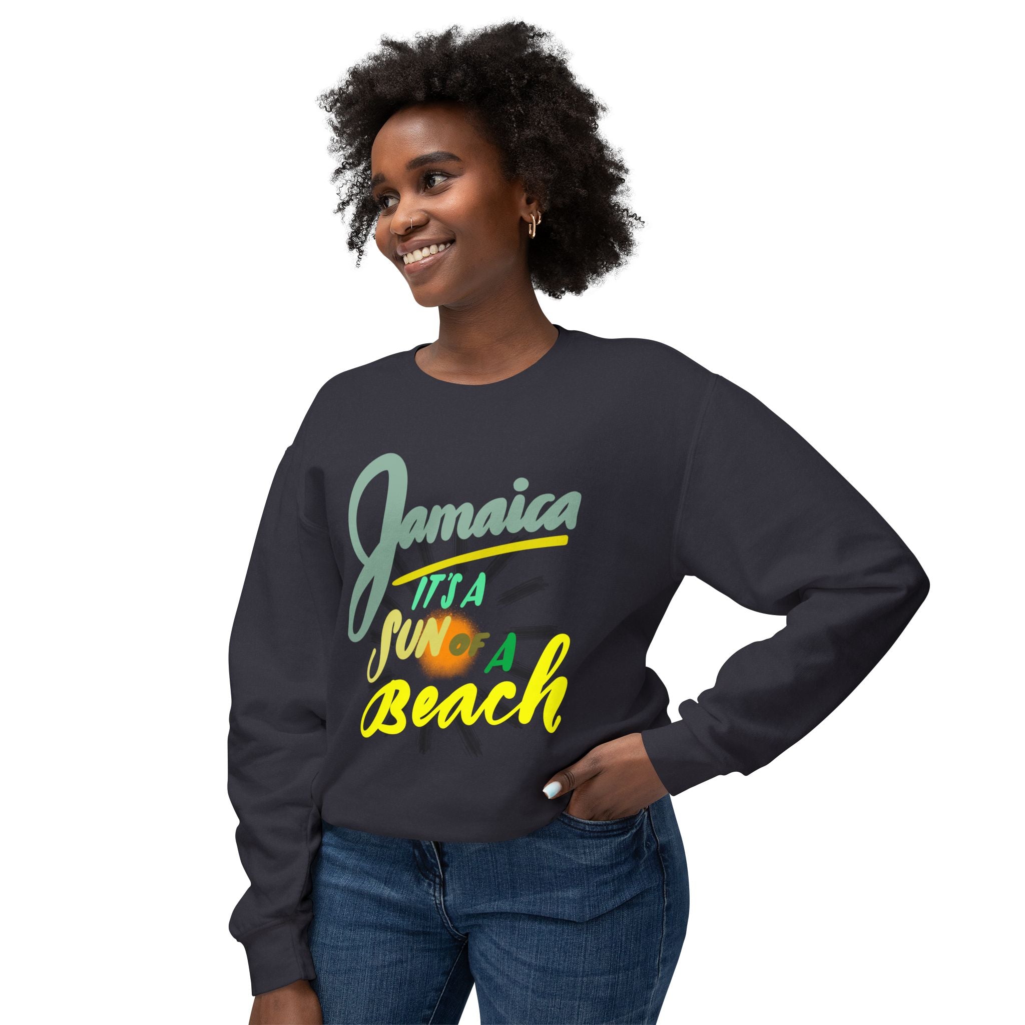 SUN OF A BEACH Crewneck Sweatshirt