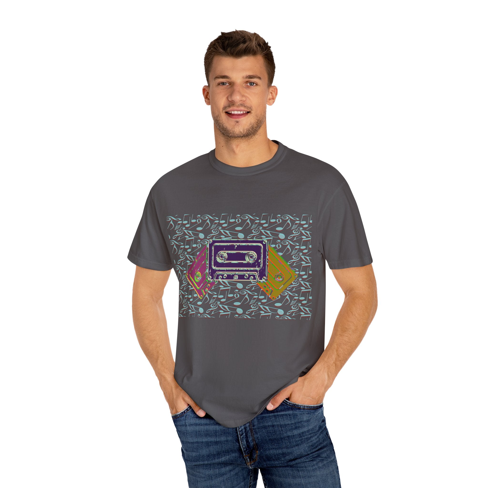 Cassette Tapes Garment-Dyed T-shirt