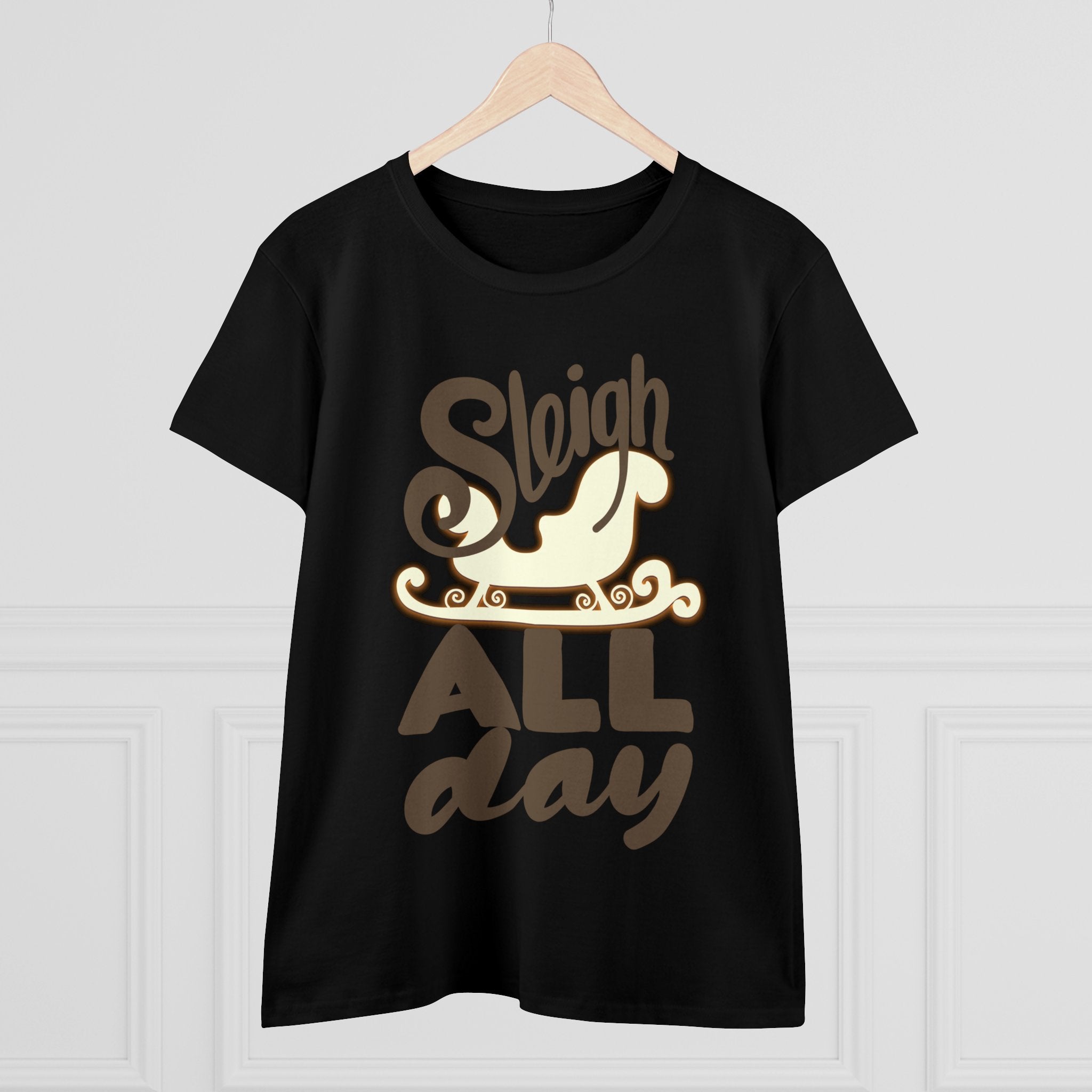 SLEIGH ALL DAY Cotton Tee