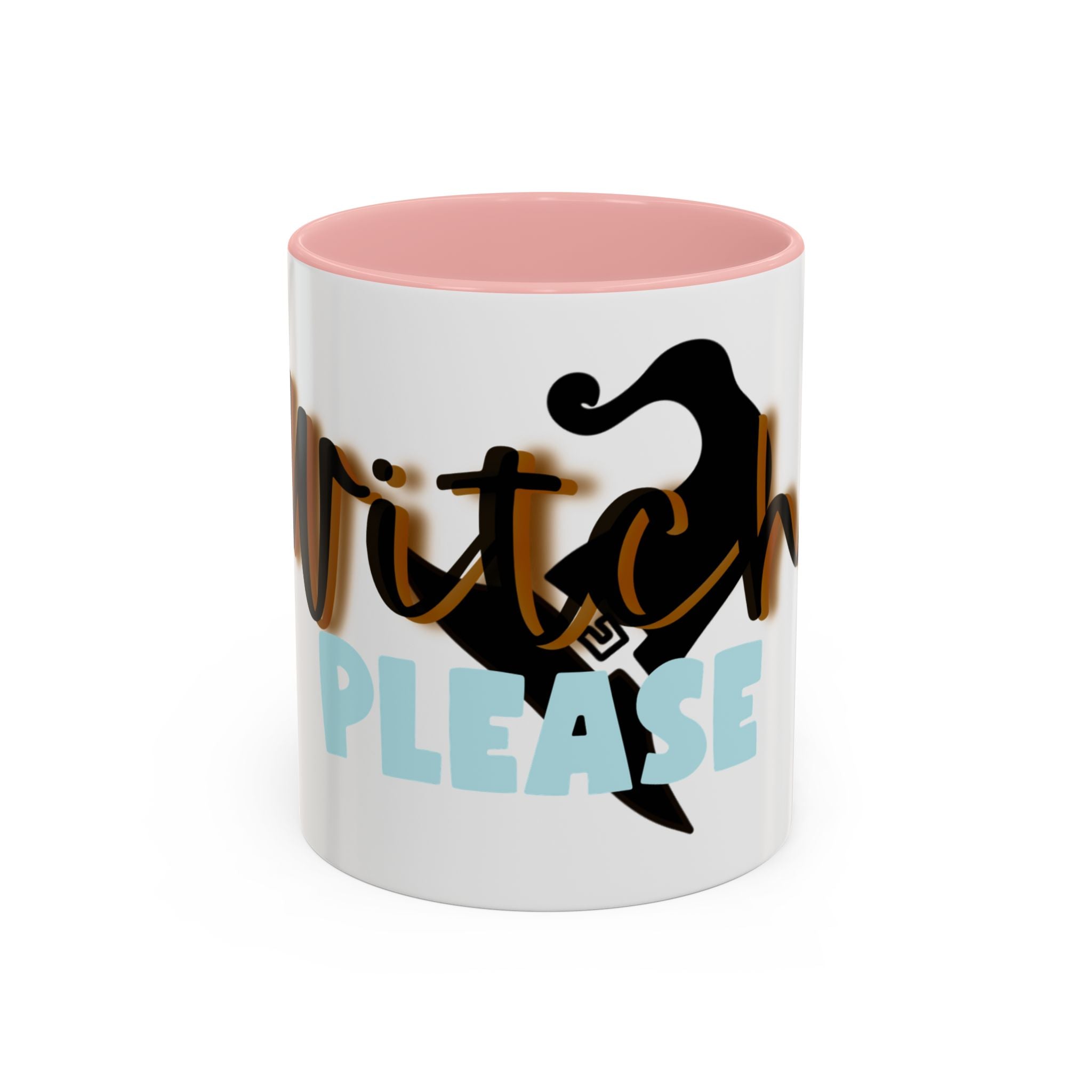 WITCH PLEASE Accent Coffee Mug (11 oz)
