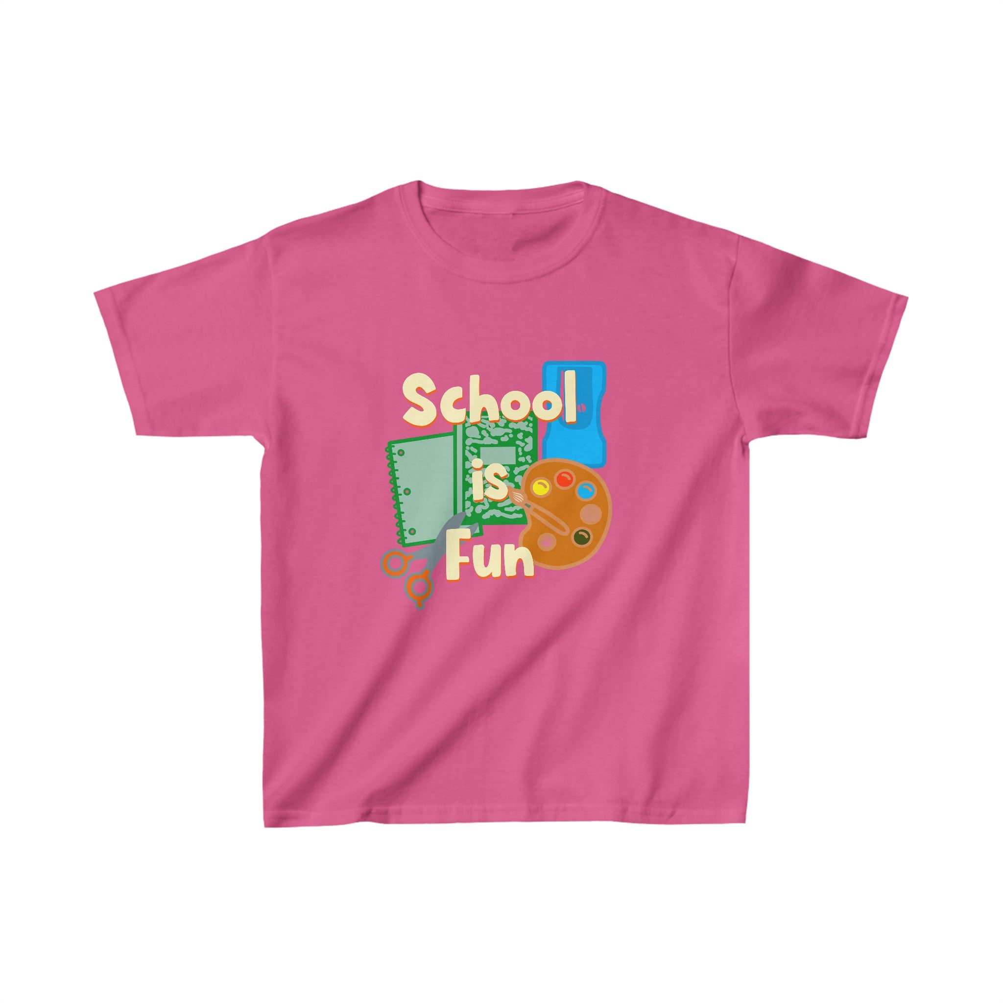 SCHOOL IS FUN Kids Heavy Cotton™ Tee