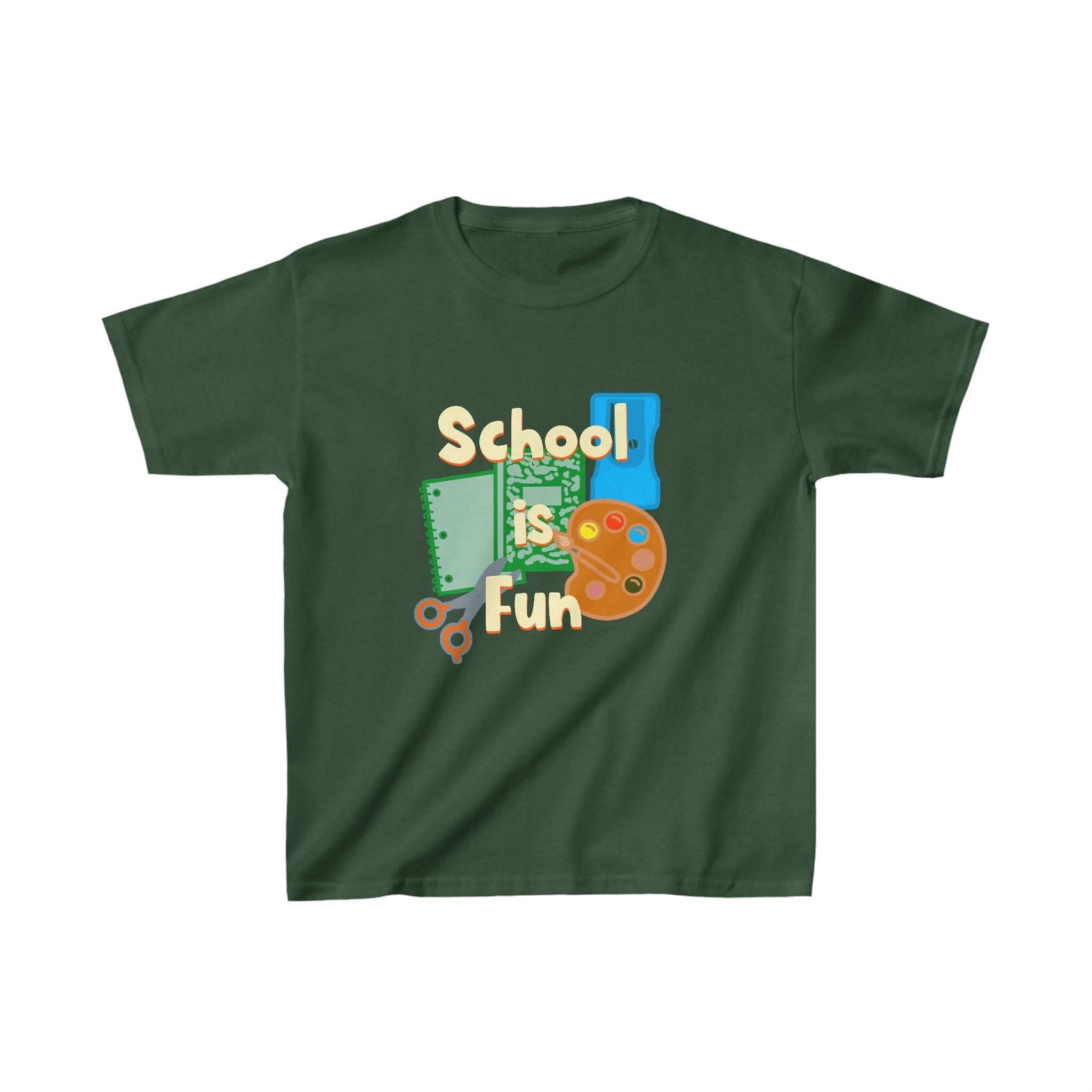 SCHOOL IS FUN Kids Heavy Cotton™ Tee