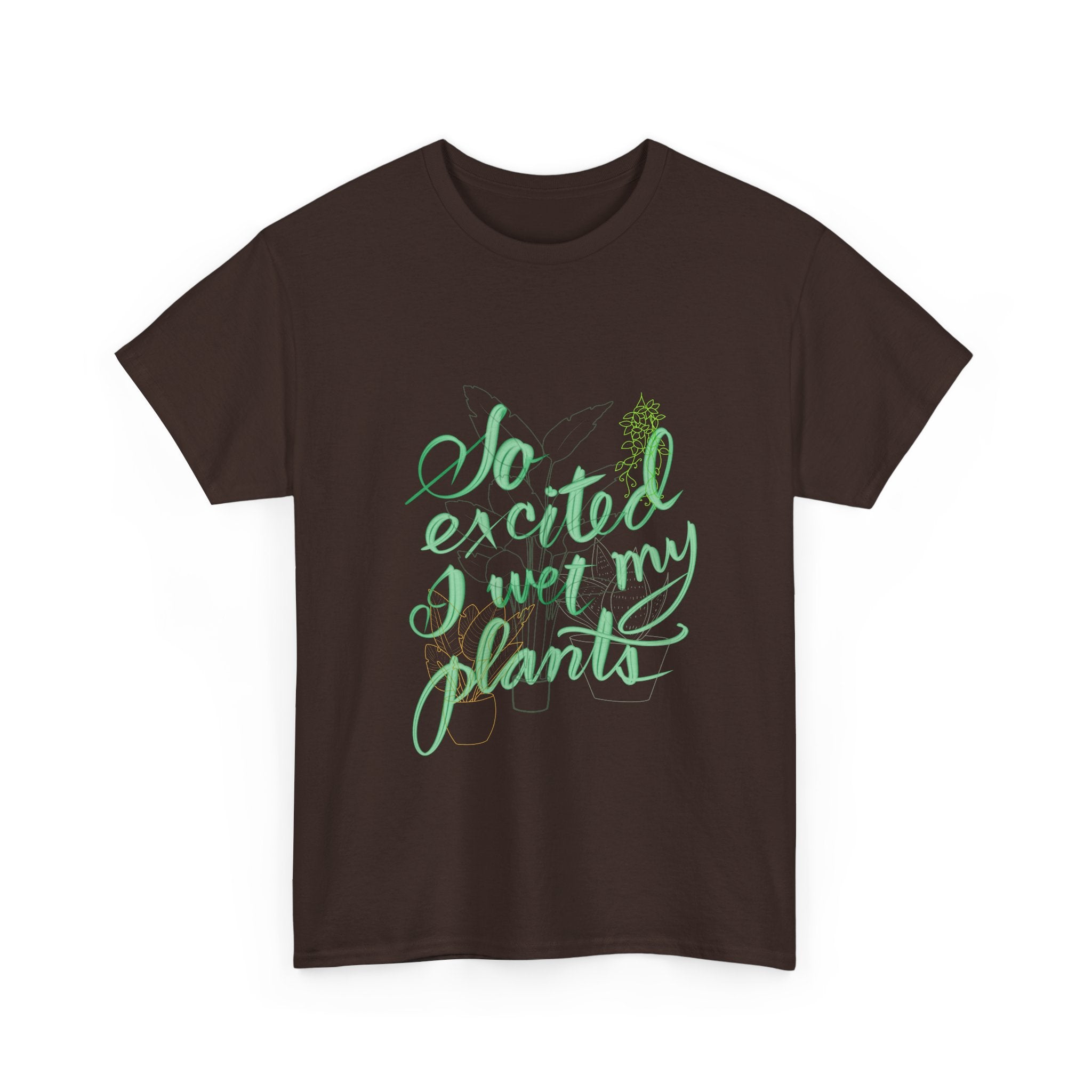 WET MY PLANTS Unisex Heavy Cotton Tee