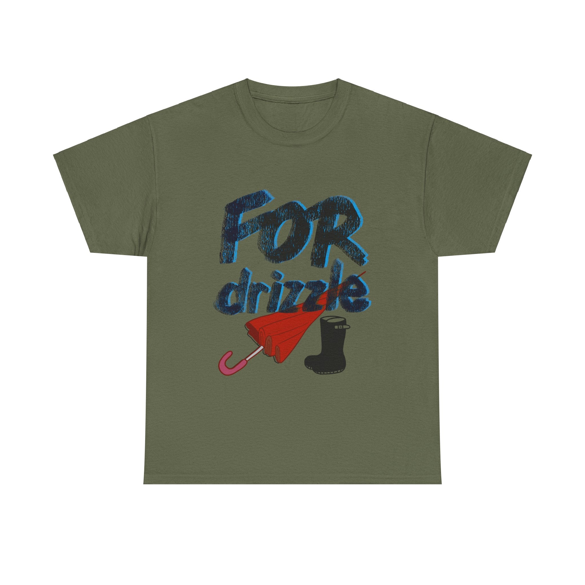 FOR DRIZZLE Unisex Heavy Cotton Tee