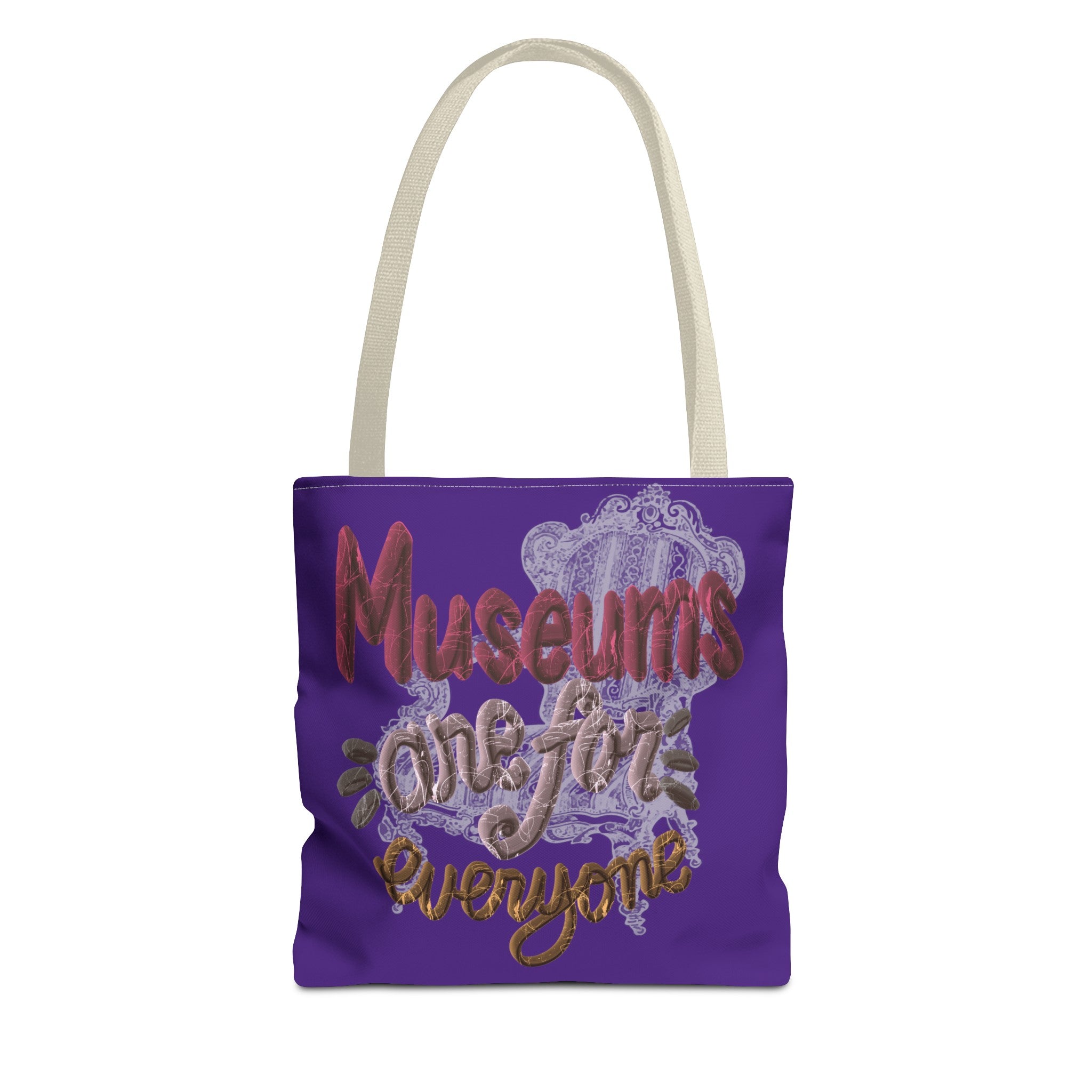 MUSEUMS ARE FOR EVERYONE W CHAIR Tote Bag (AOP)