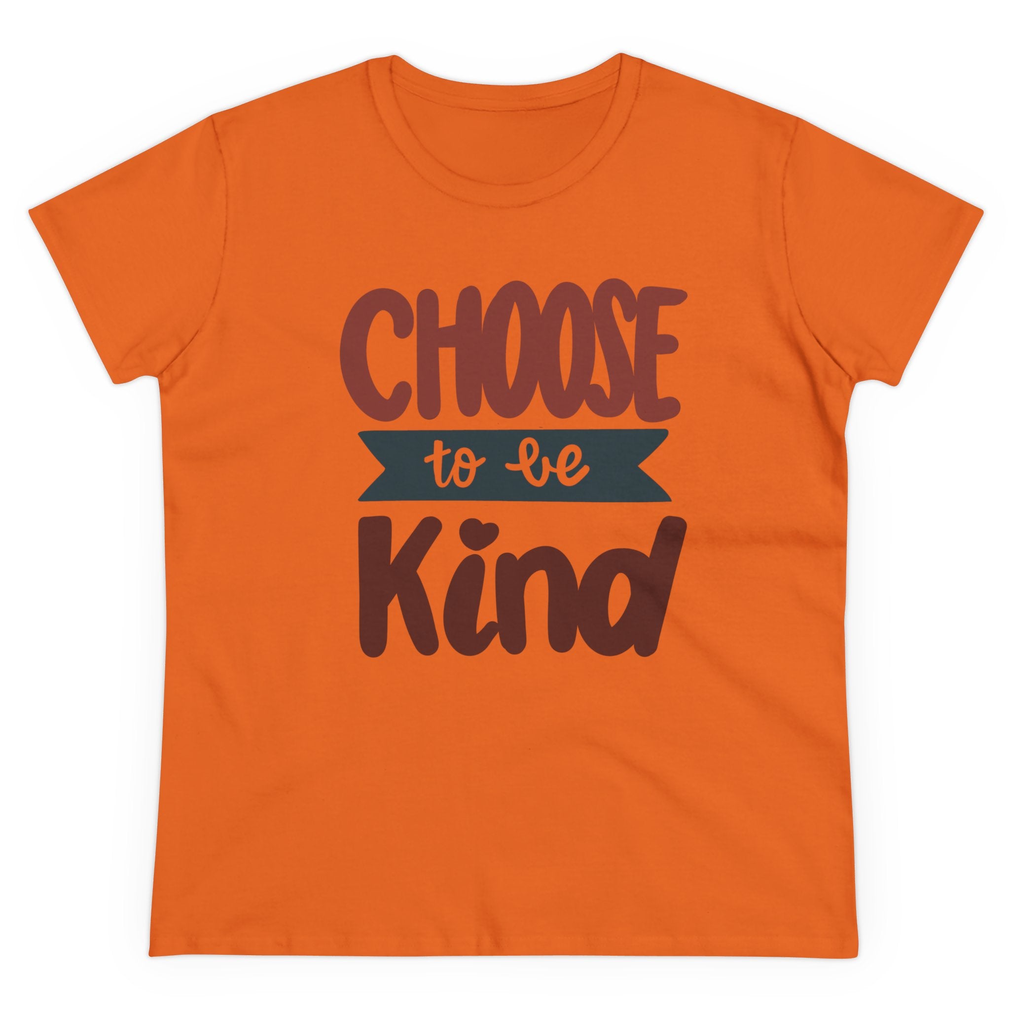 CHOOSE TO BE KIND Women's Midweight Cotton Tee
