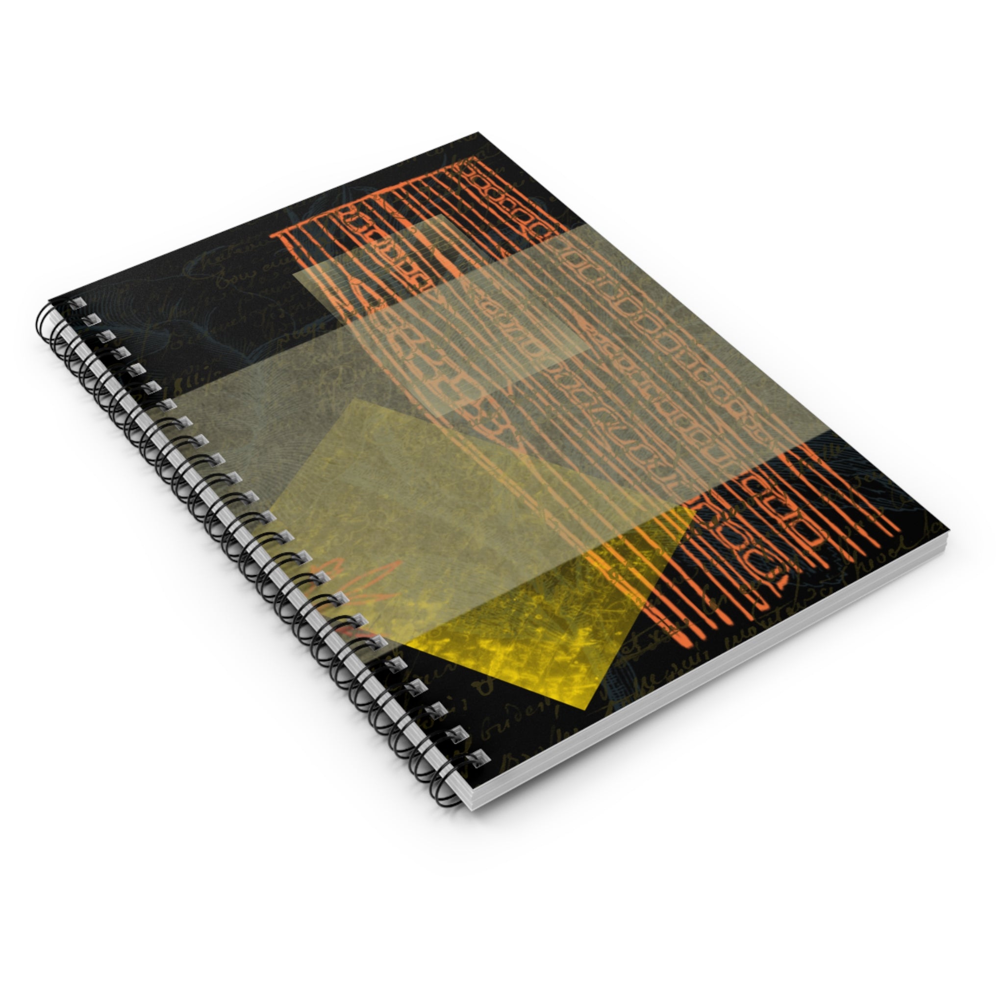 ANCIENT PATTERNS Spiral Notebook - Ruled Line