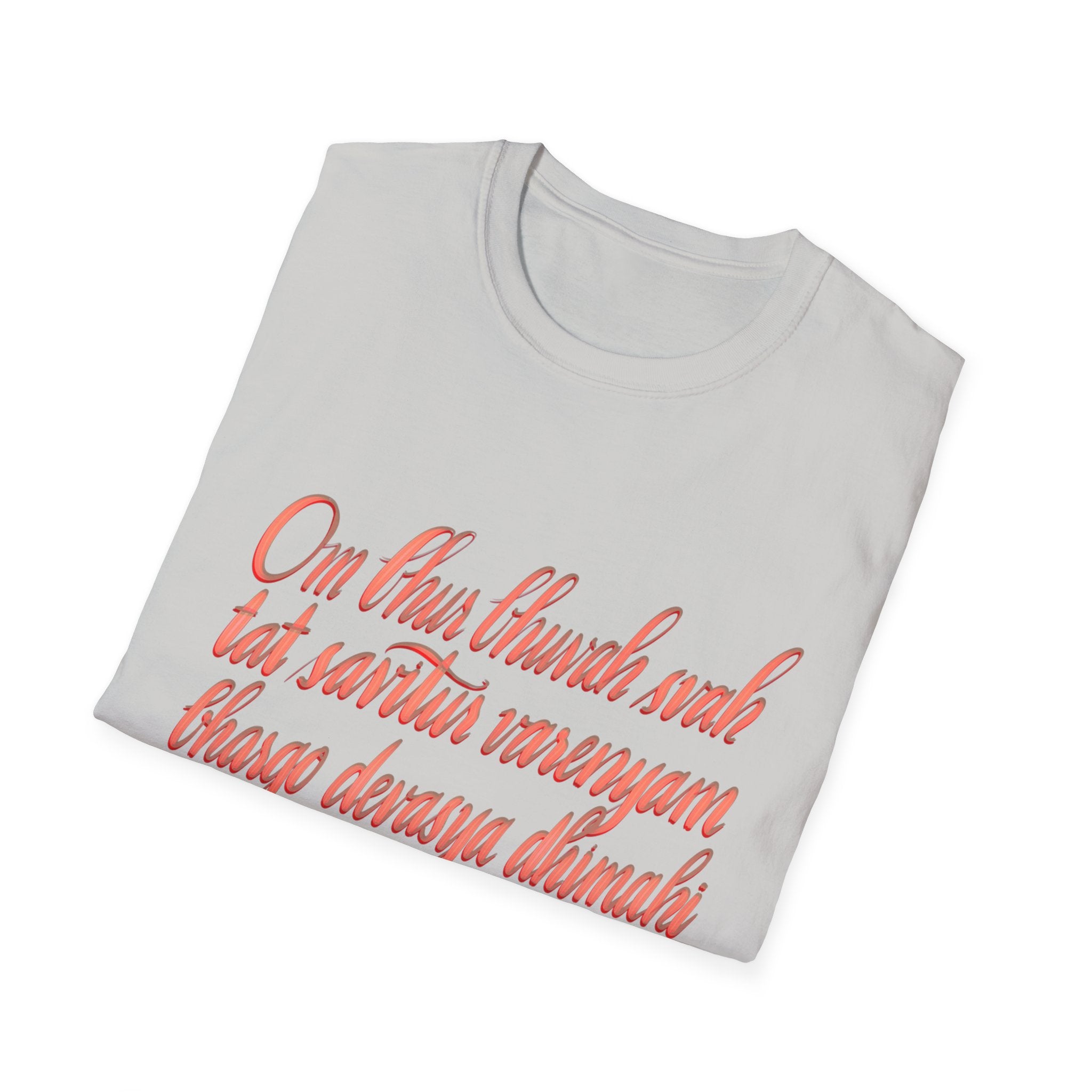 Spiritual Affirmation Unisex Softstyle T-Shirt - Inspirational Quote Tee