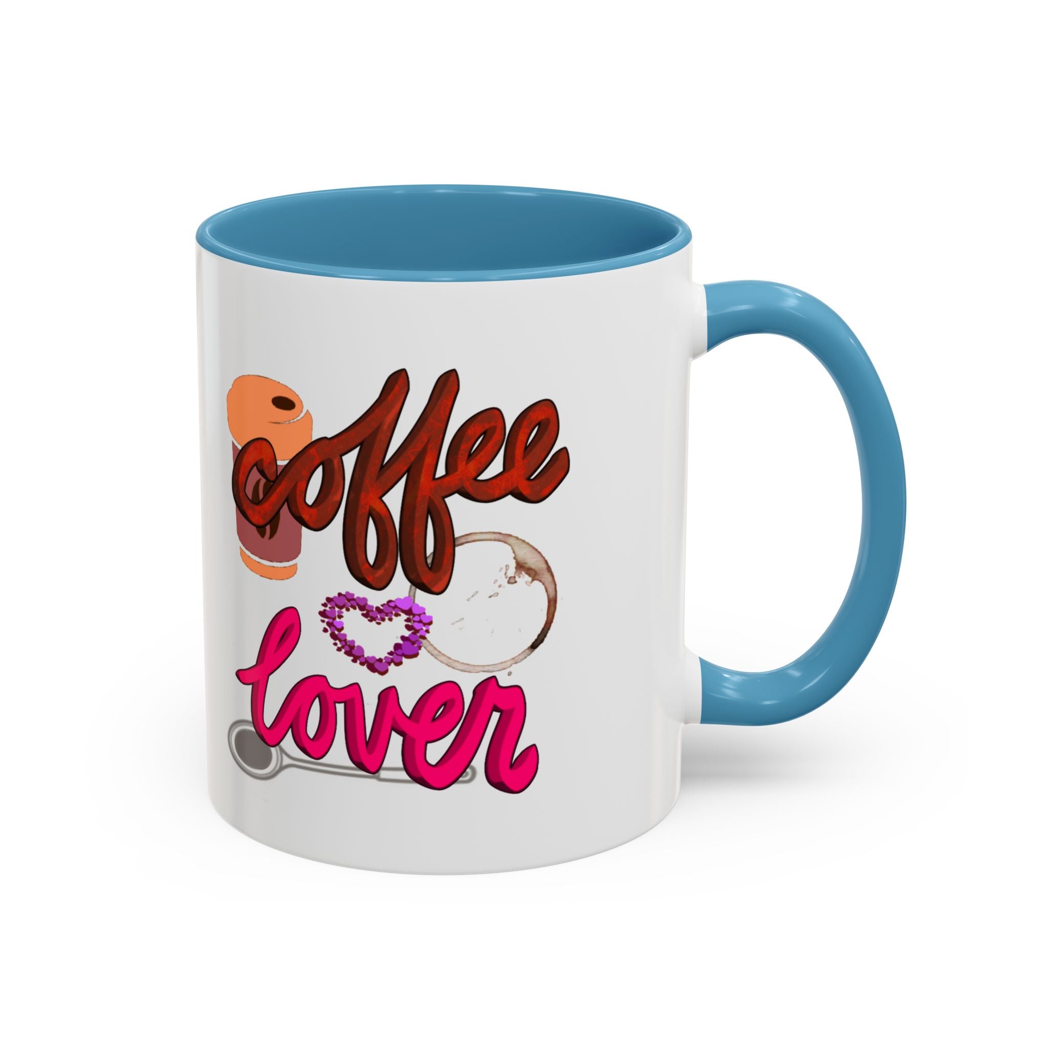 COFFEE LOVER Accent Coffee Mug (11 oz)